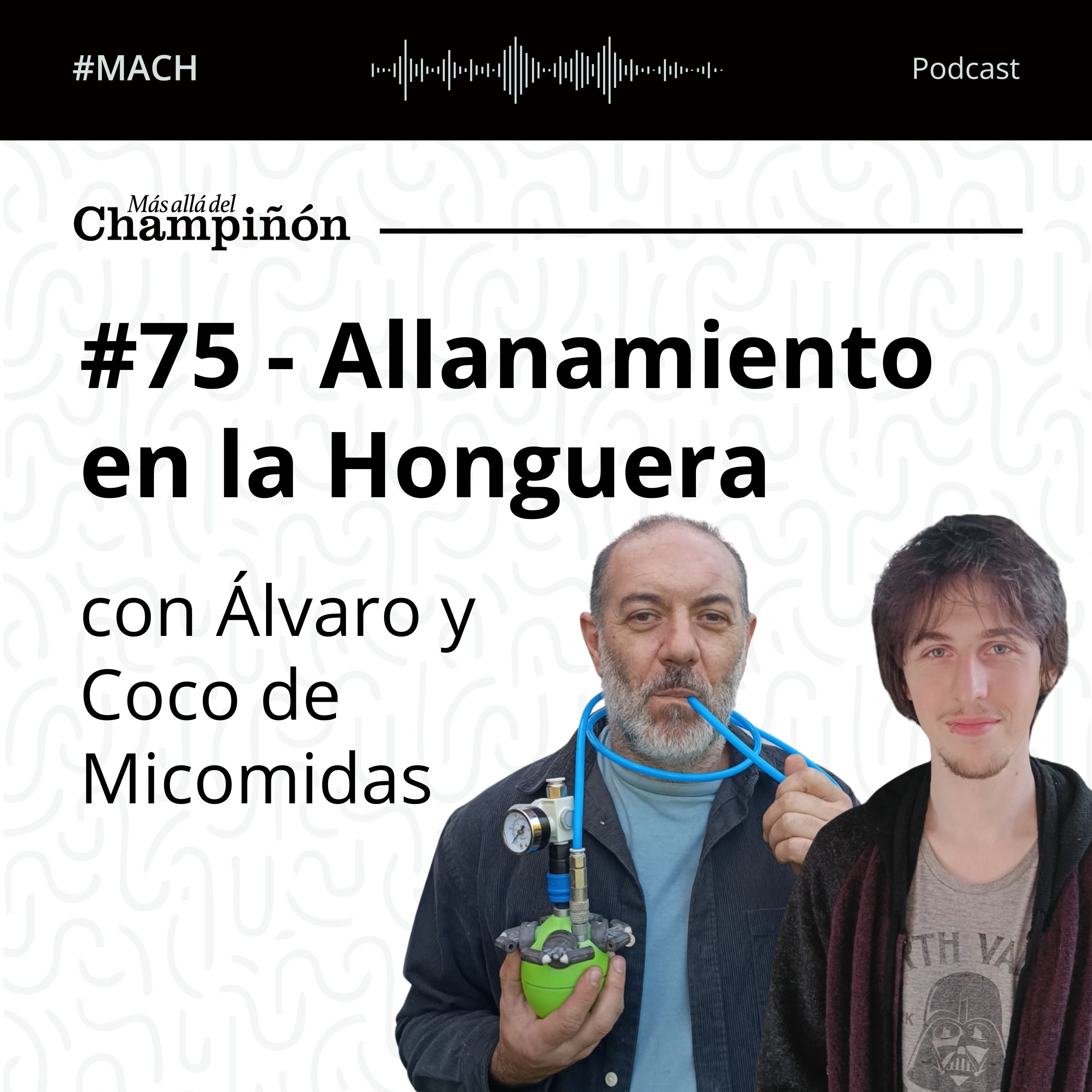 #75 - Allanamiento en la Honguera - con Álvaro y Coco de Micomidas. episode artwork