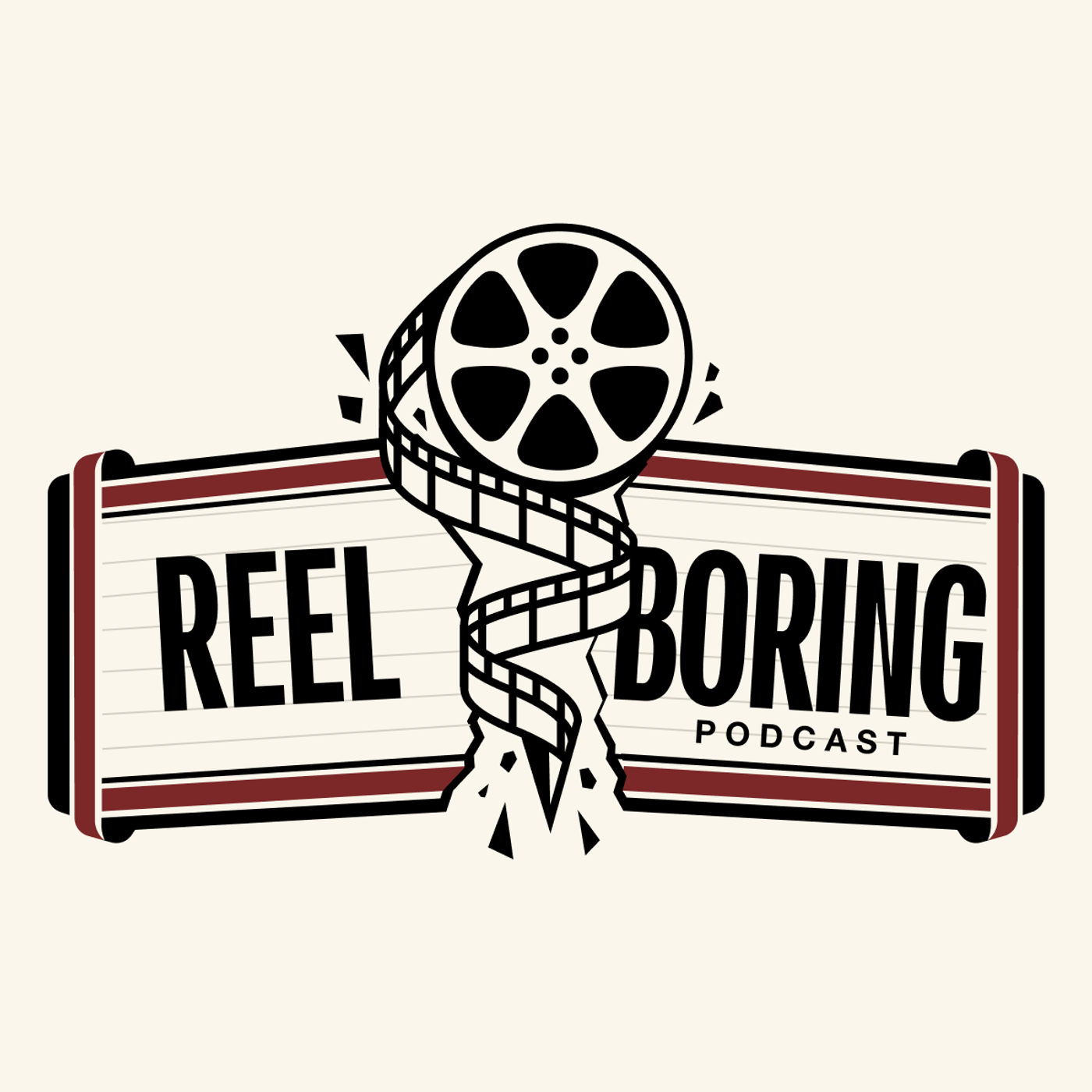Logo of the podcast Reel Boring Podcast Podcast Reel Boring Podcast