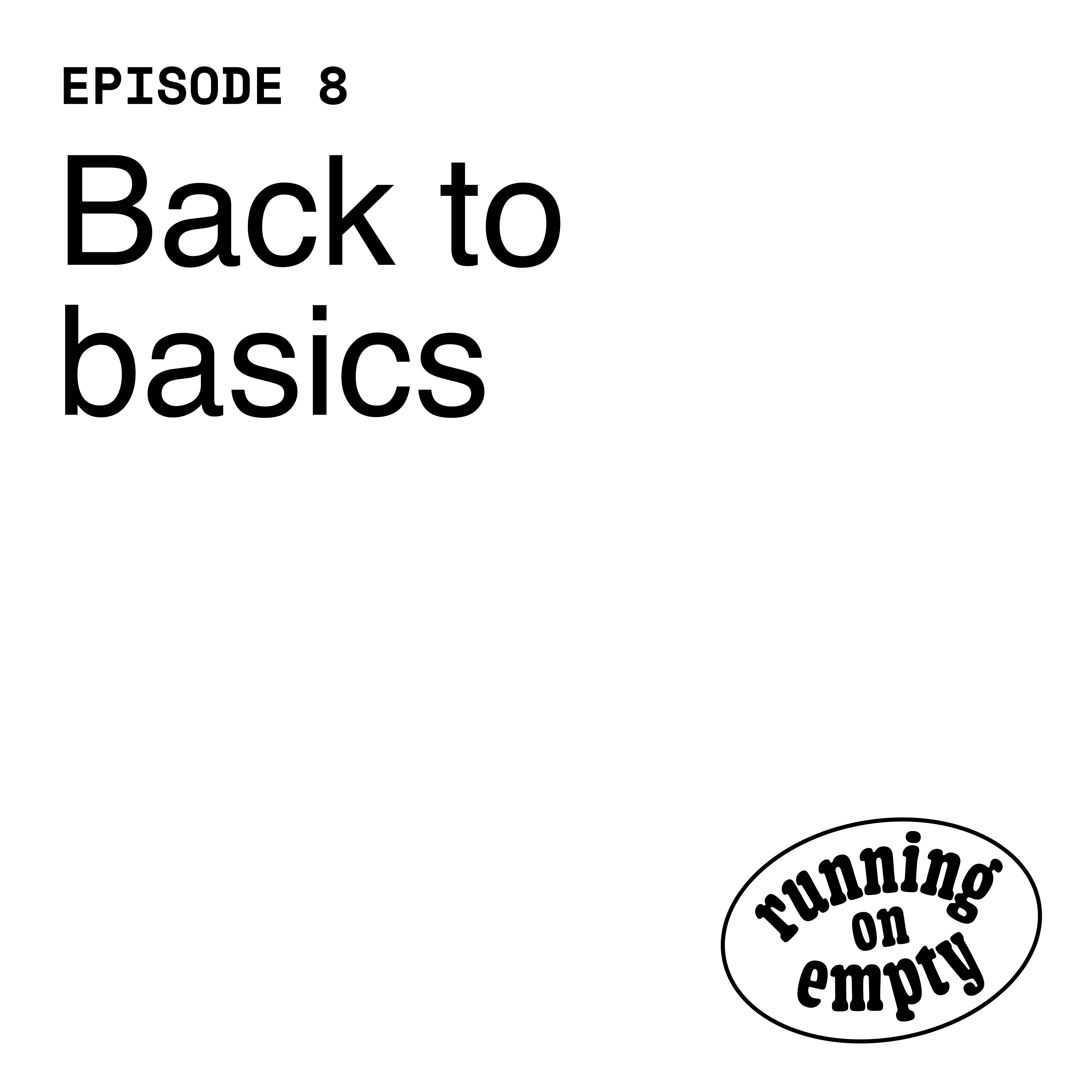 Artwork for Running on Empty