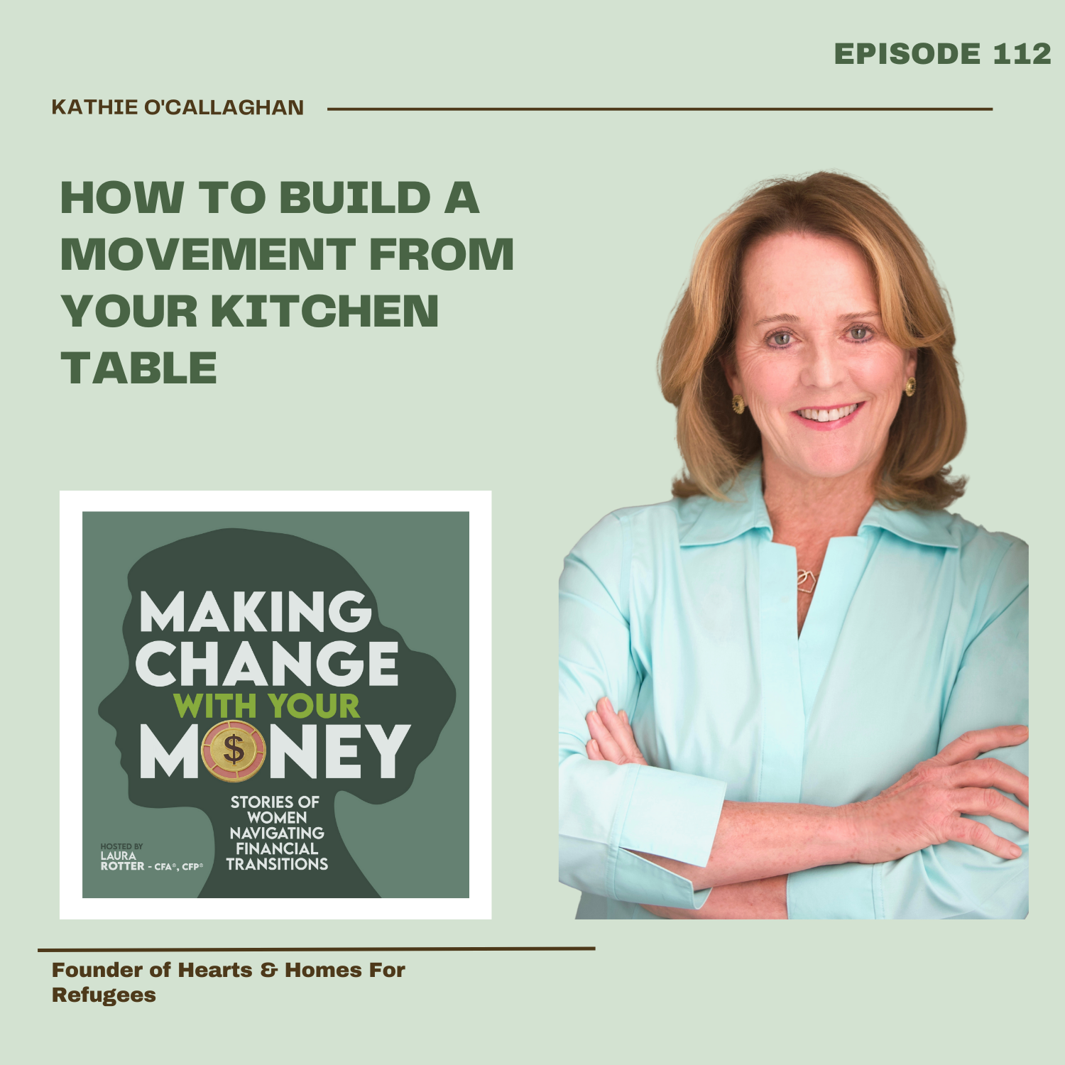 How to Build a Movement from Your Kitchen Table: with Kathie O'Callaghan episode artwork