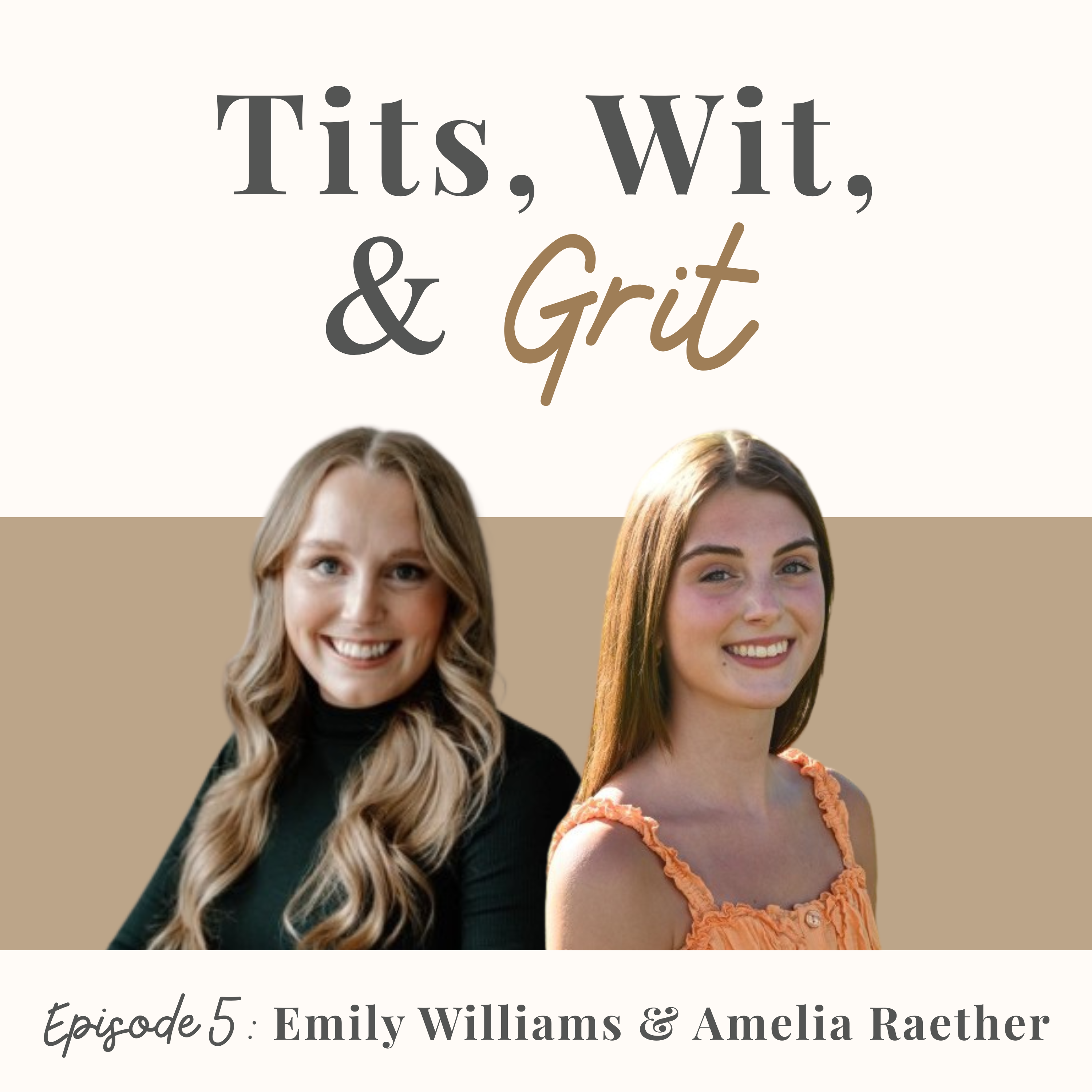 Finding Your Way and Finding the Punchline with Emily Williams and Amelia Raether episode artwork