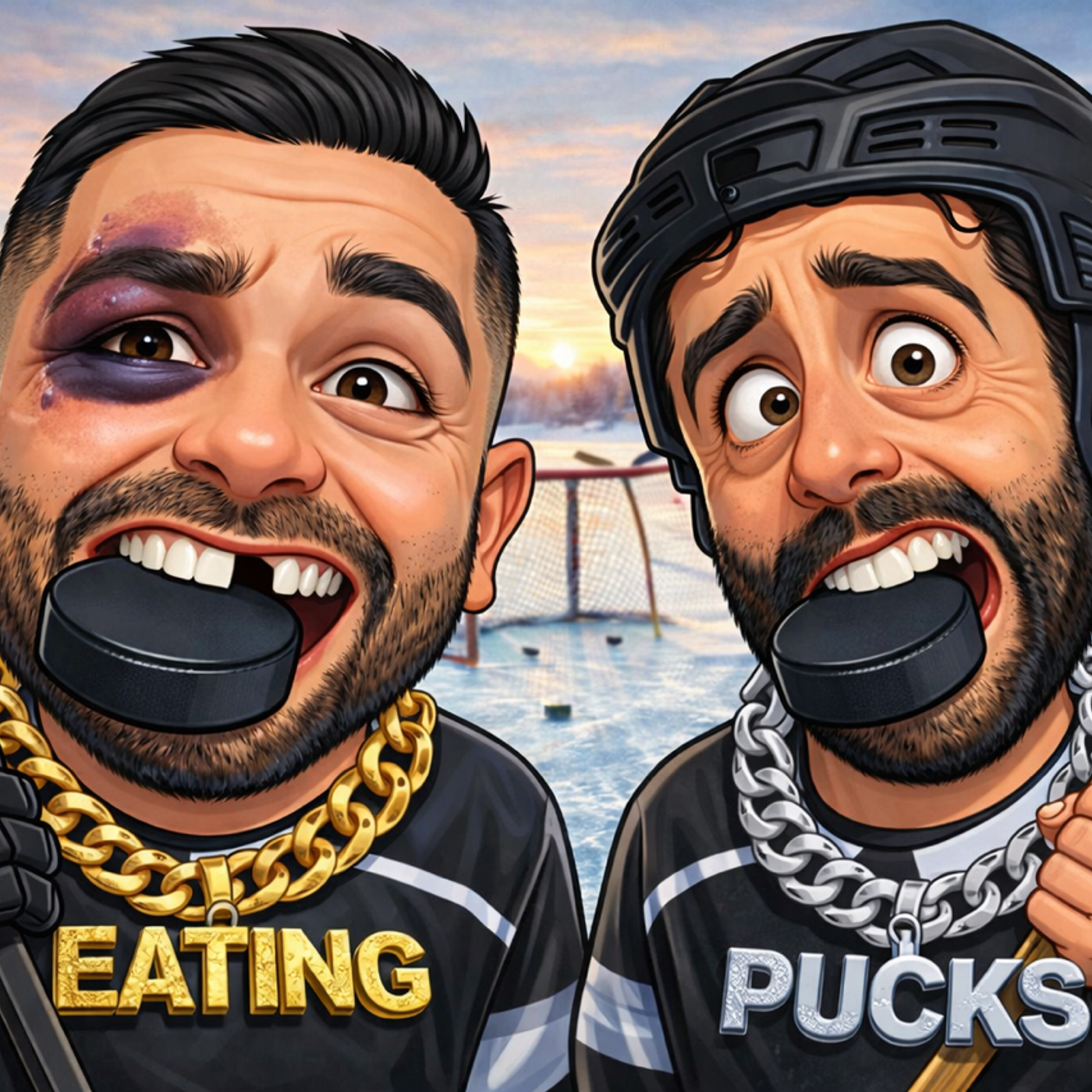 Eating Pucks Podcast podcast artwork