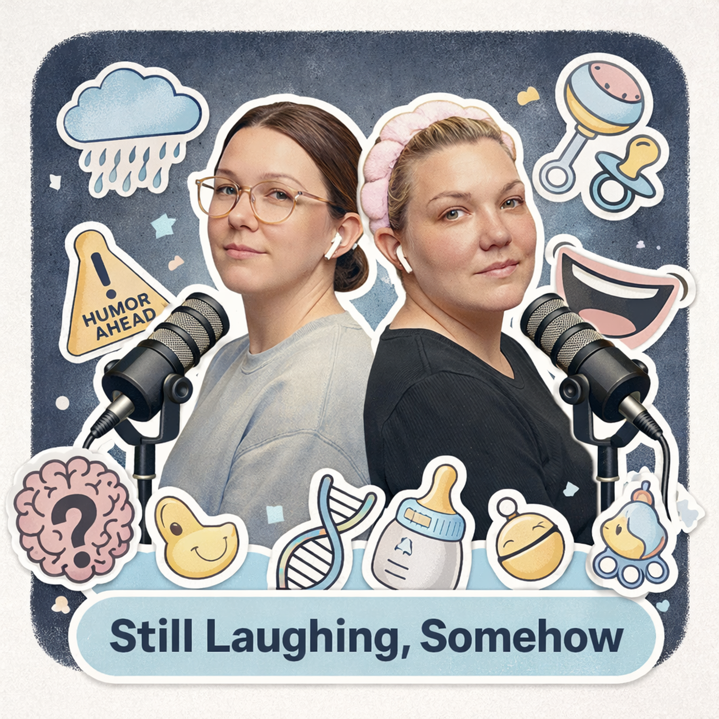 Still Laughing, Somehow podcast artwork