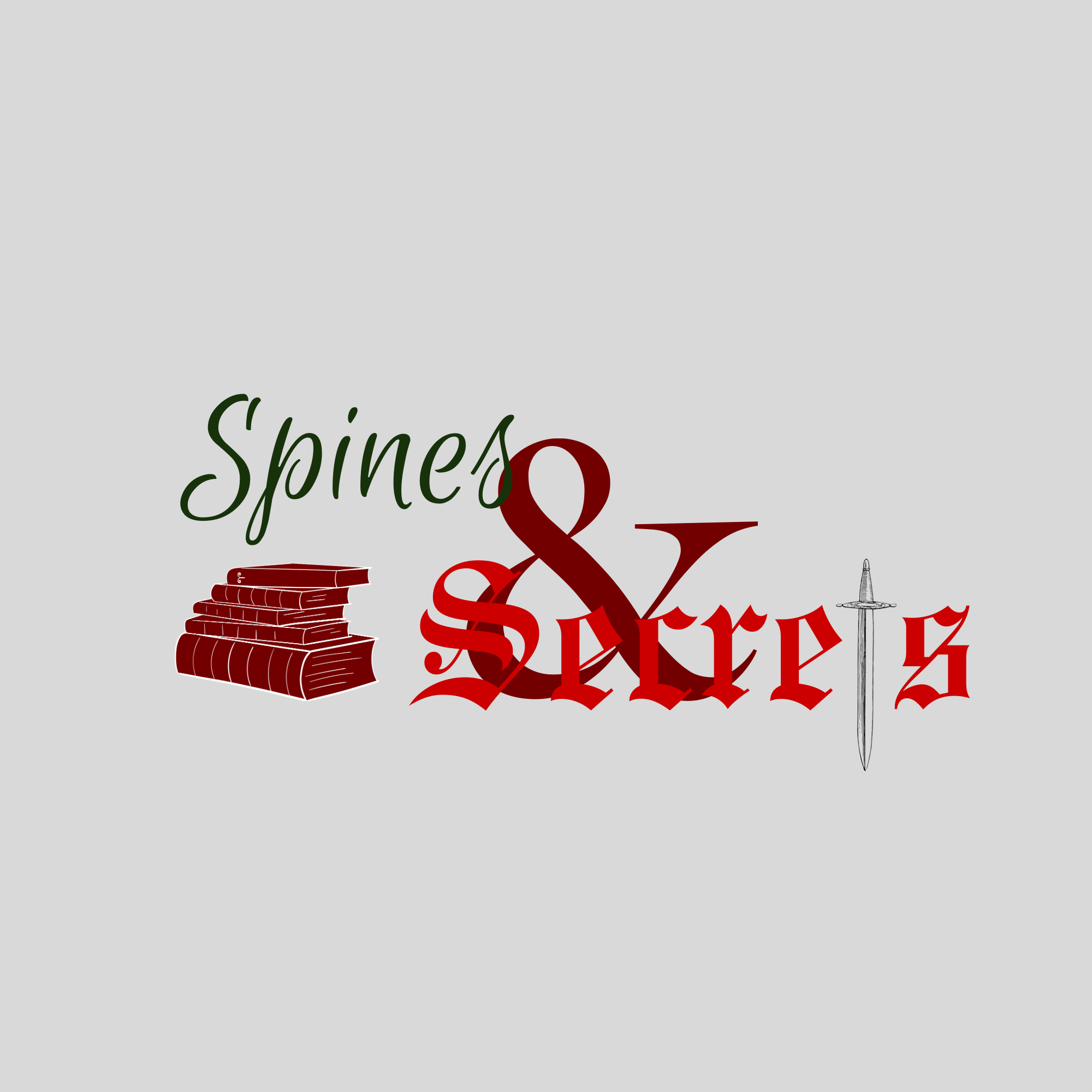 Spines and Secrets podcast artwork