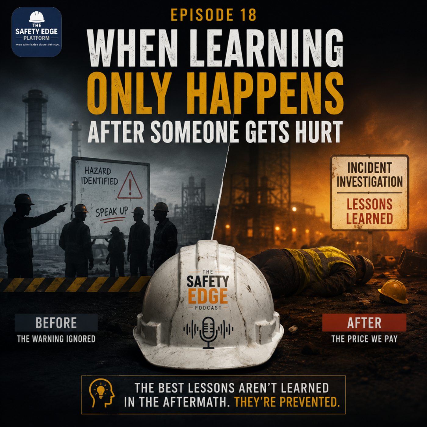 When Learning Only Happens After Someone Gets Hurt
Reactive vs. Proactive Learning