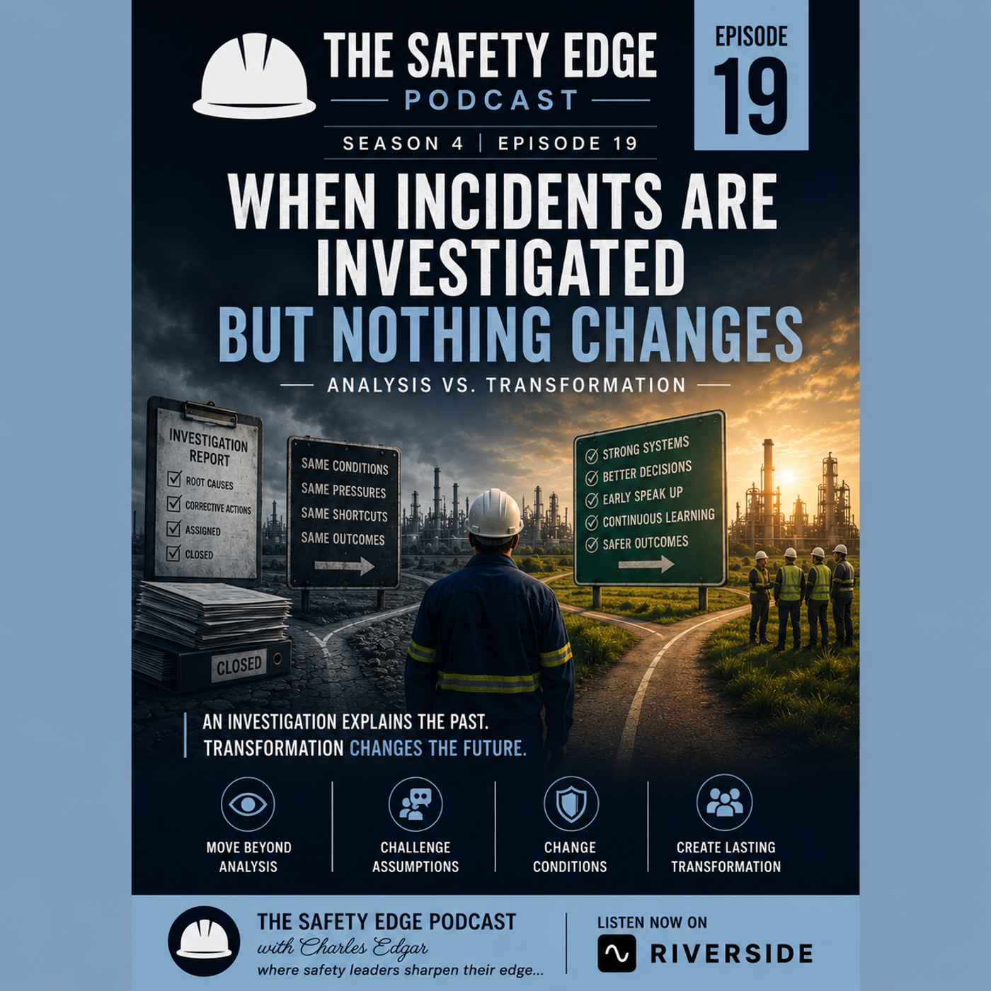 When Incidents Are Investigated but Nothing Changes
Analysis vs. Transformation