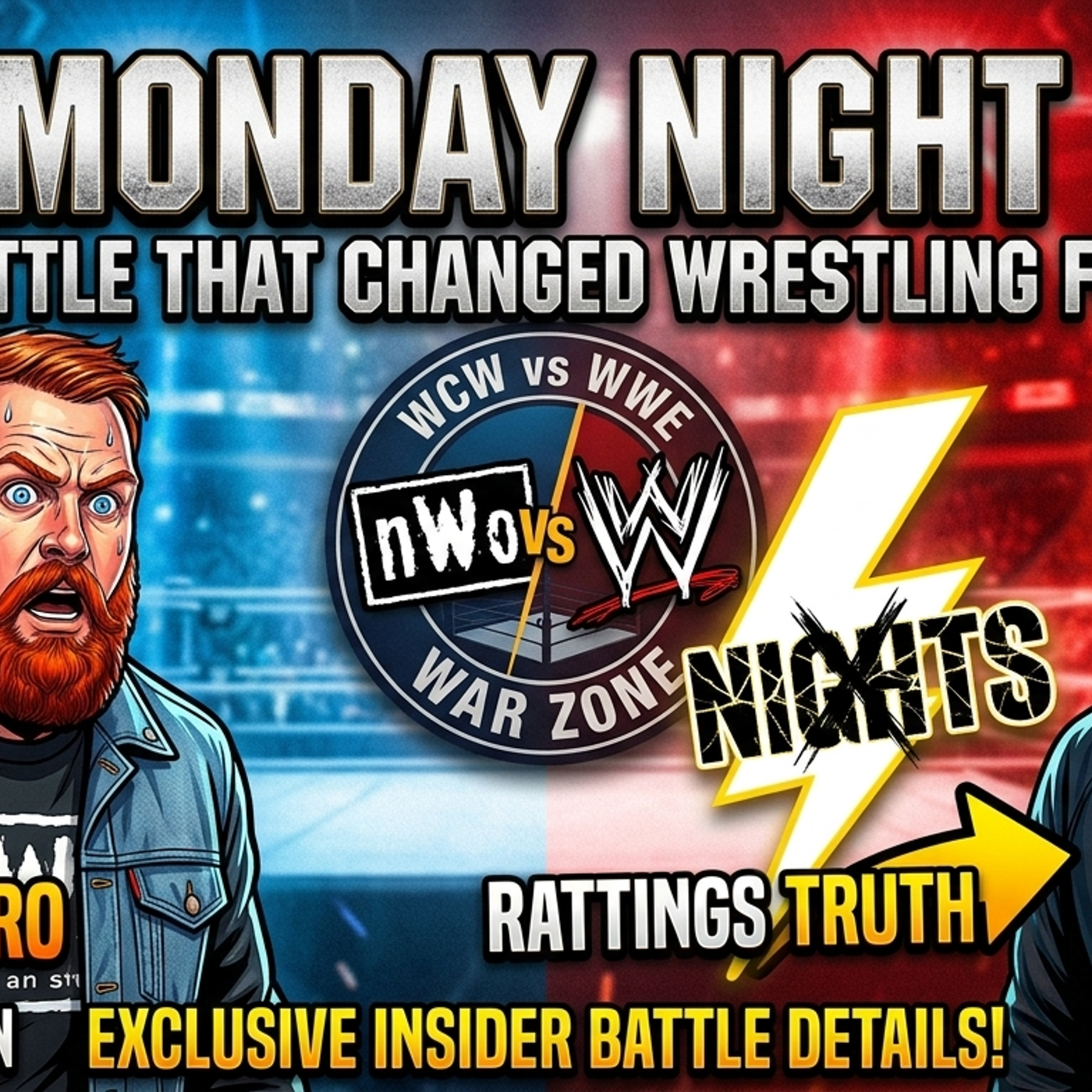 The Monday Night War Explained | WCW vs WWE episode artwork