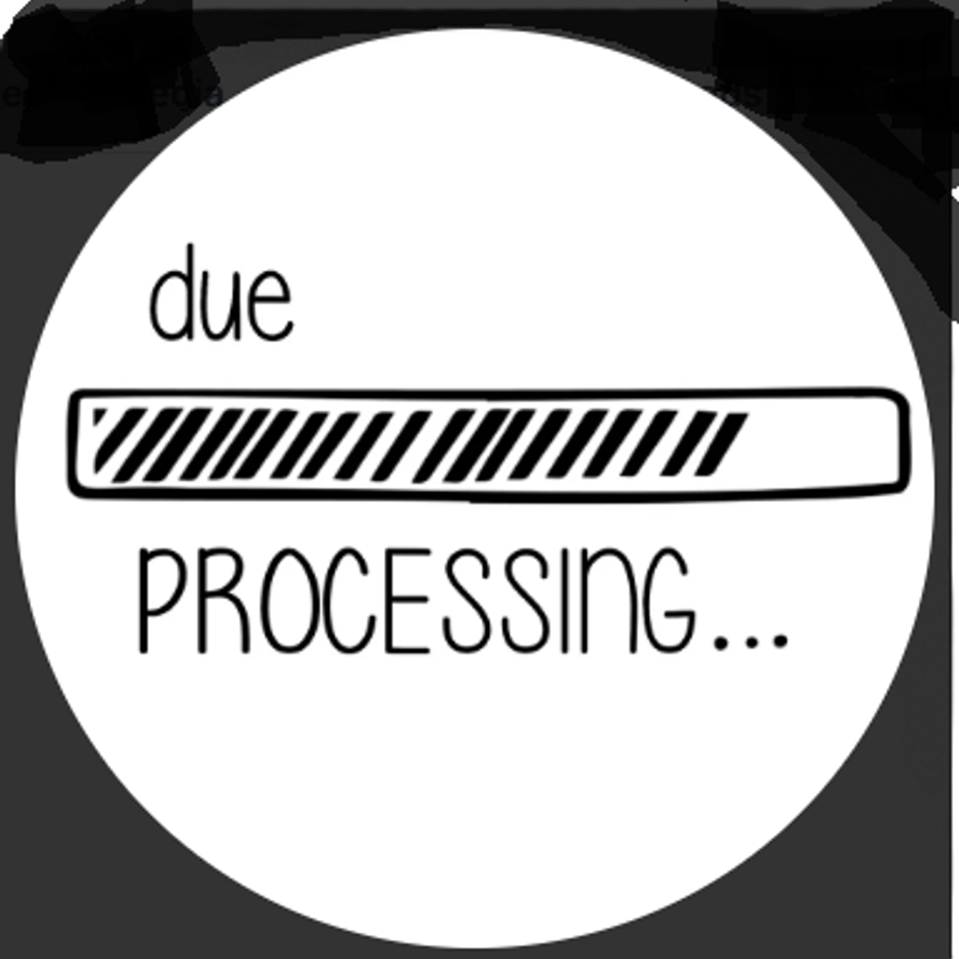 due processing podcast artwork