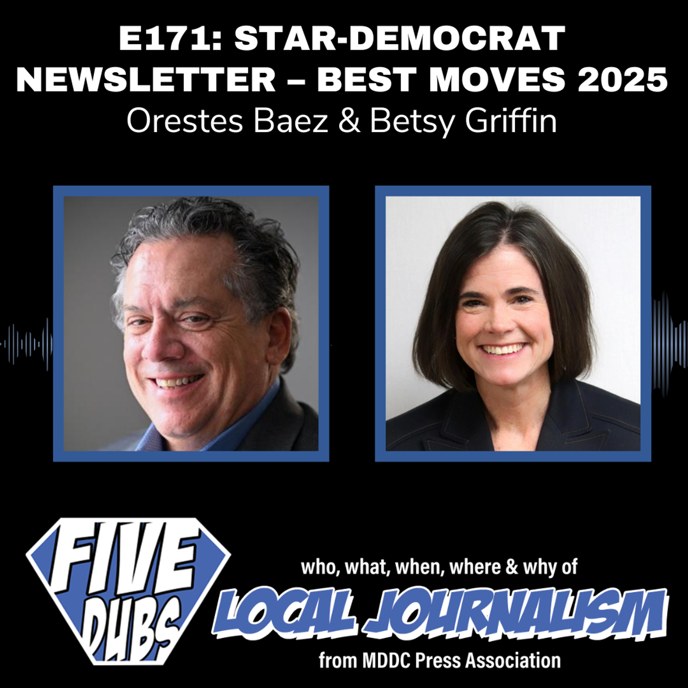 E171: Star-Democrat Newsletter with Orestes Baez & Betsy Griffin – Best Moves 2025