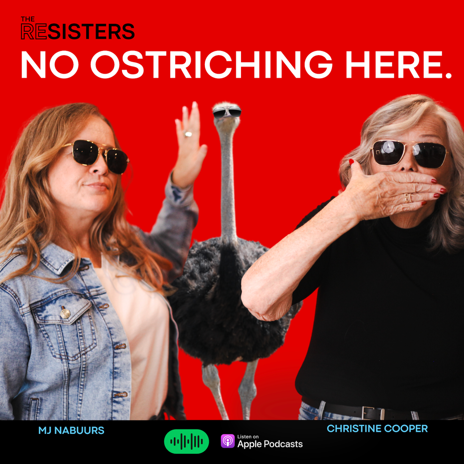 No Ostriching Here.