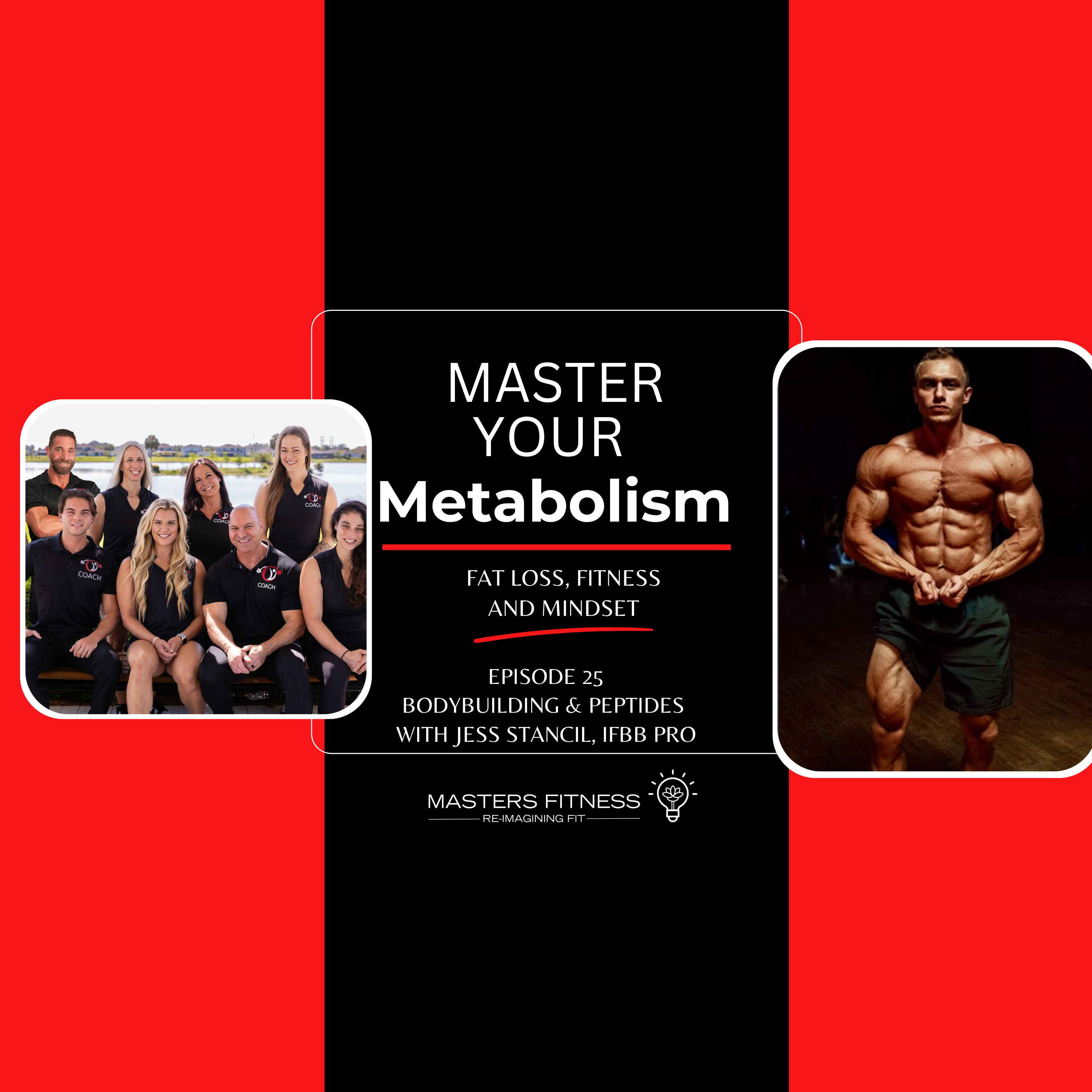 Bodybuilding and peptides with Jess Stancil IFBB Pro episode artwork