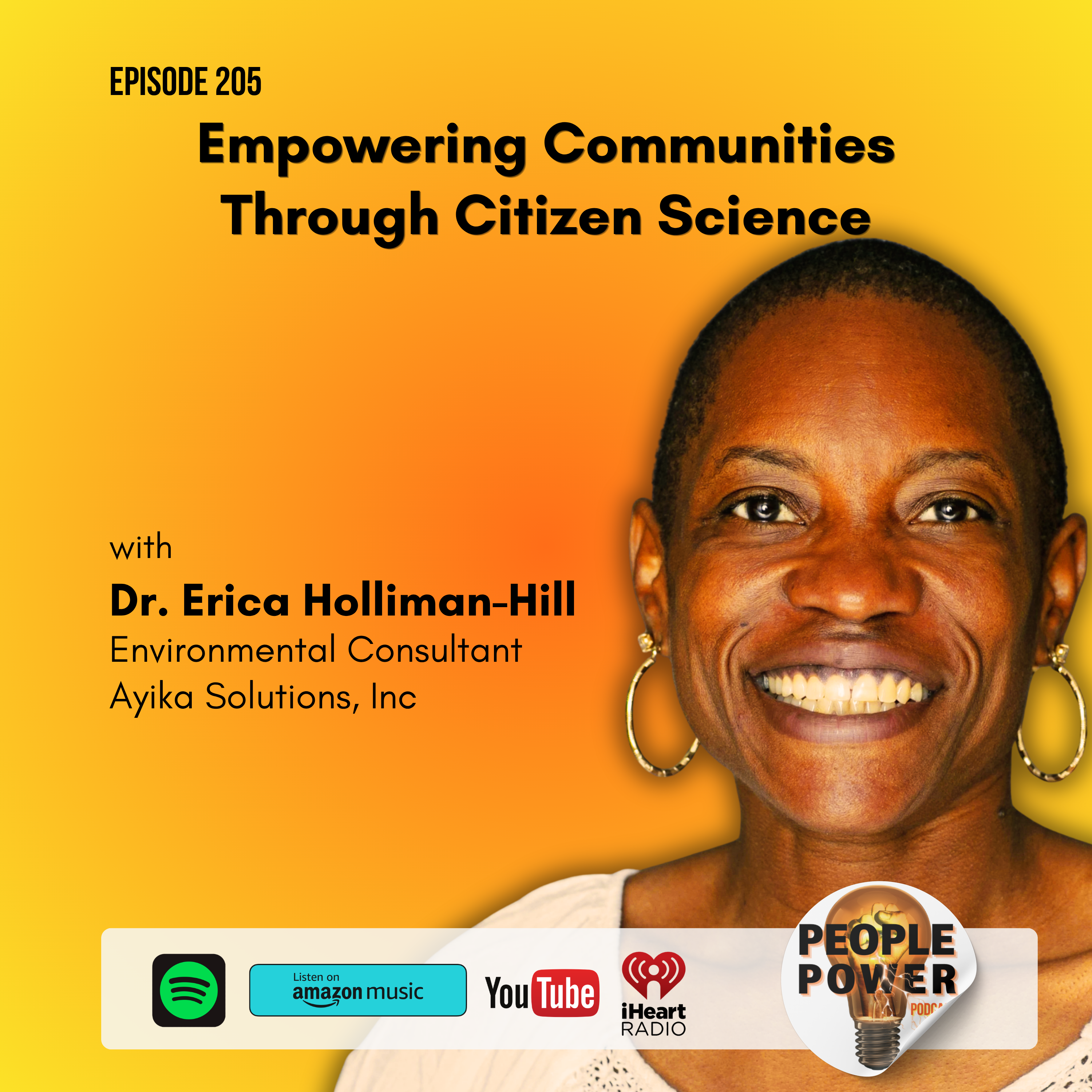 EP 205 - Empowering Communities Through Citizen Science episode artwork
