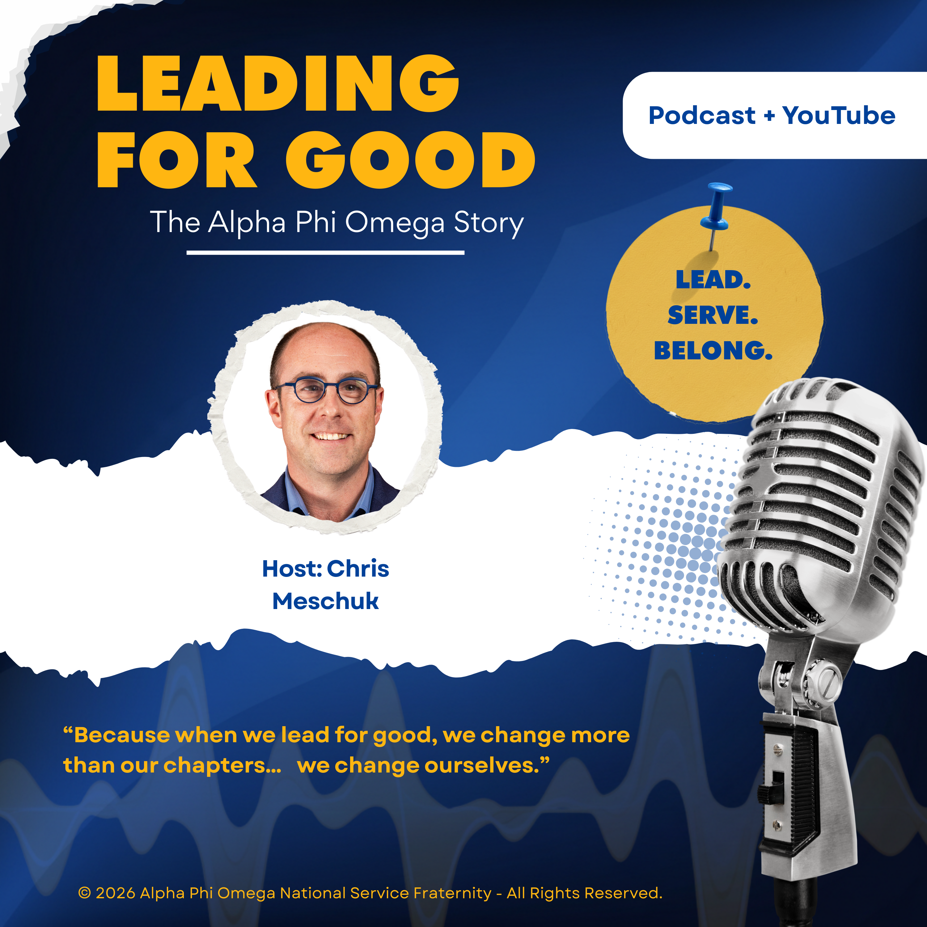 Leading for Good: The Alpha Phi Omega Story