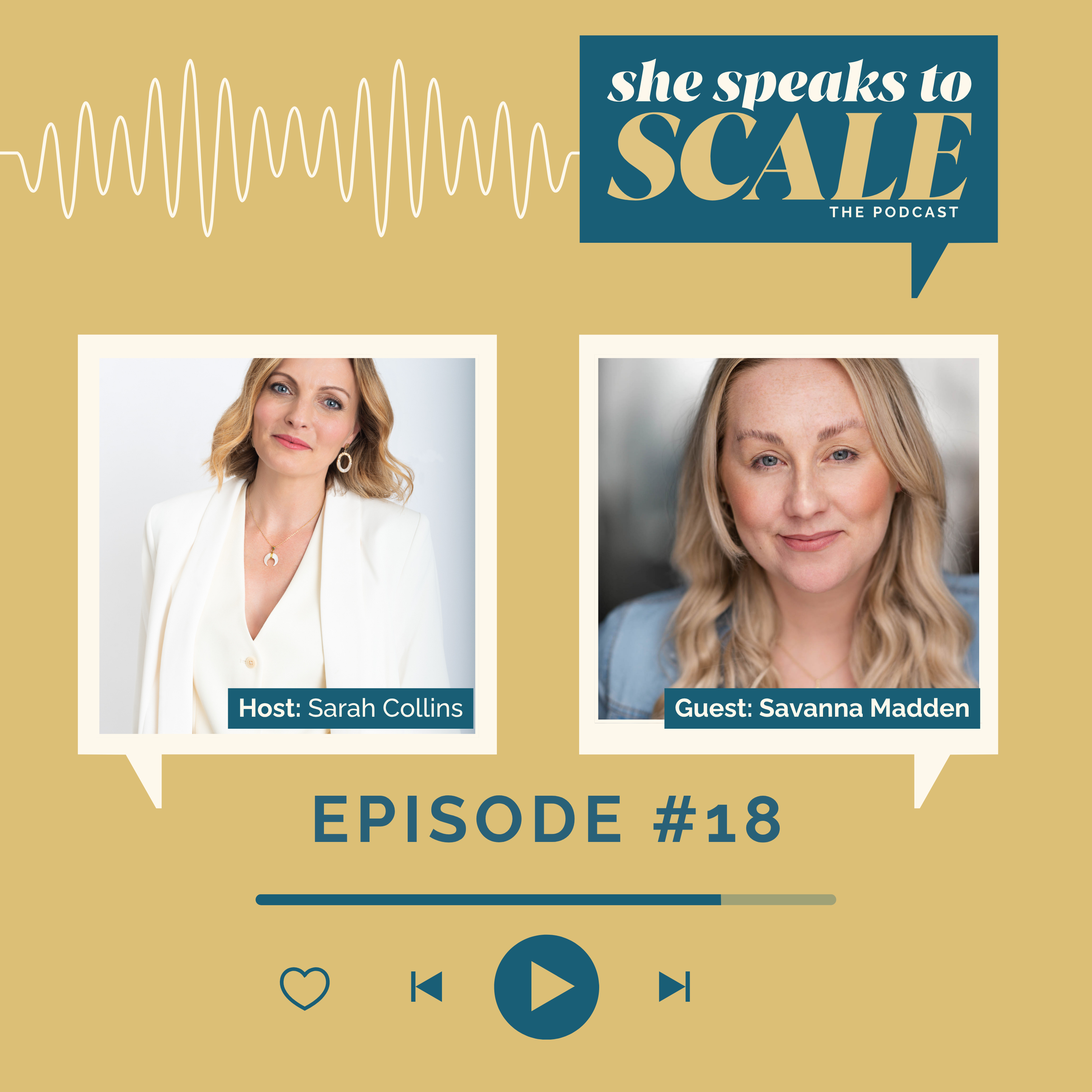 18. Reclaiming Your Voice and Having the Audacity to Back Yourself, with Savanna Madden episode artwork