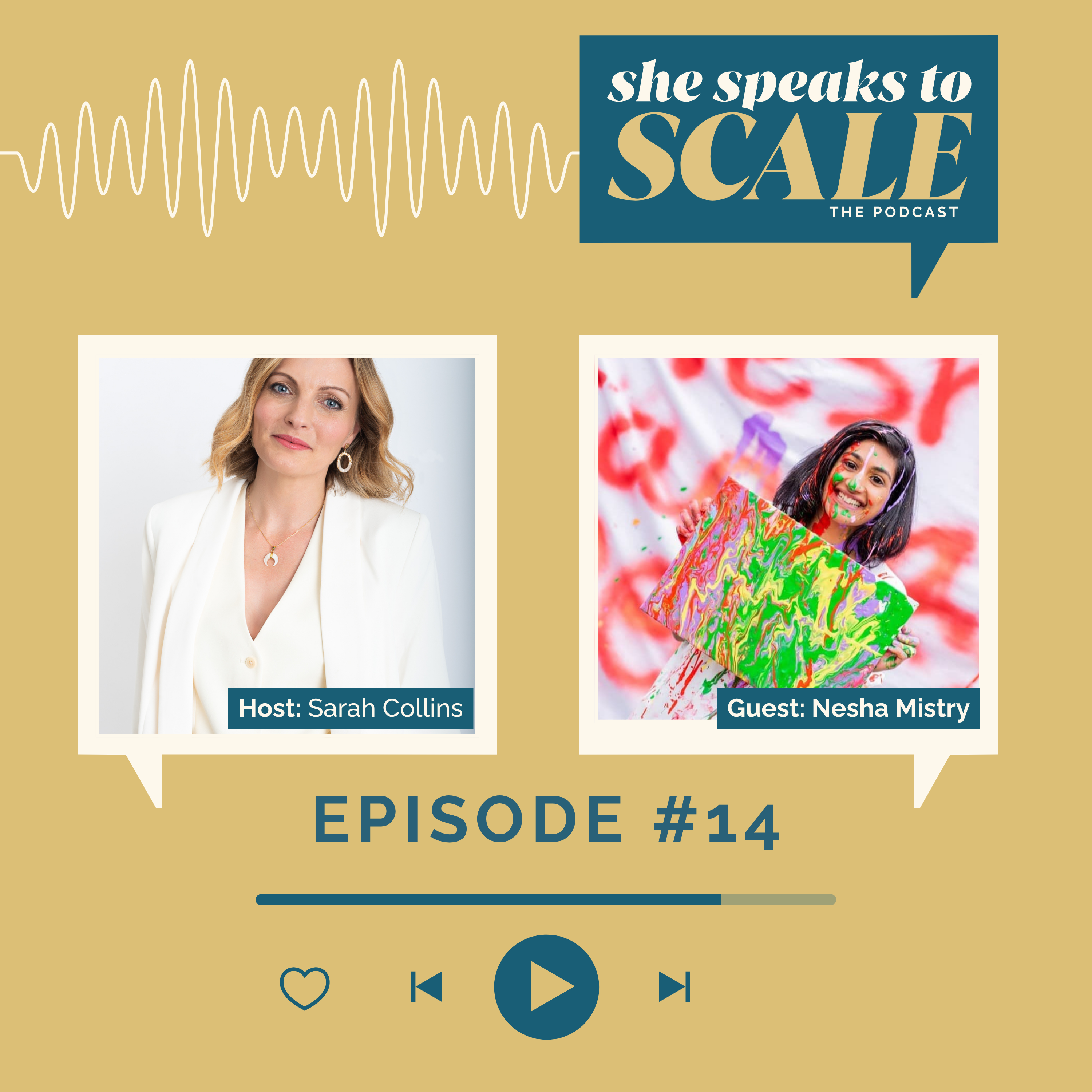 14. From Unheard to Speaking Her Truth in Parliament, with Nesha Mistry episode artwork