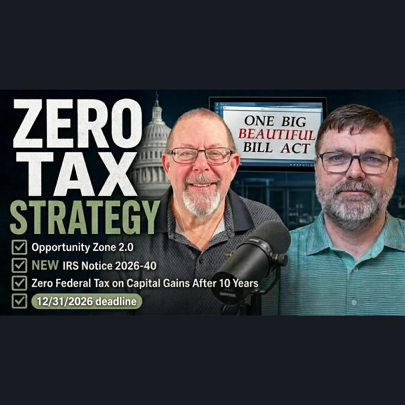 Cost Segregation + Opportunity Zones 2.0: The Tax Strategy Nobody's Talking About