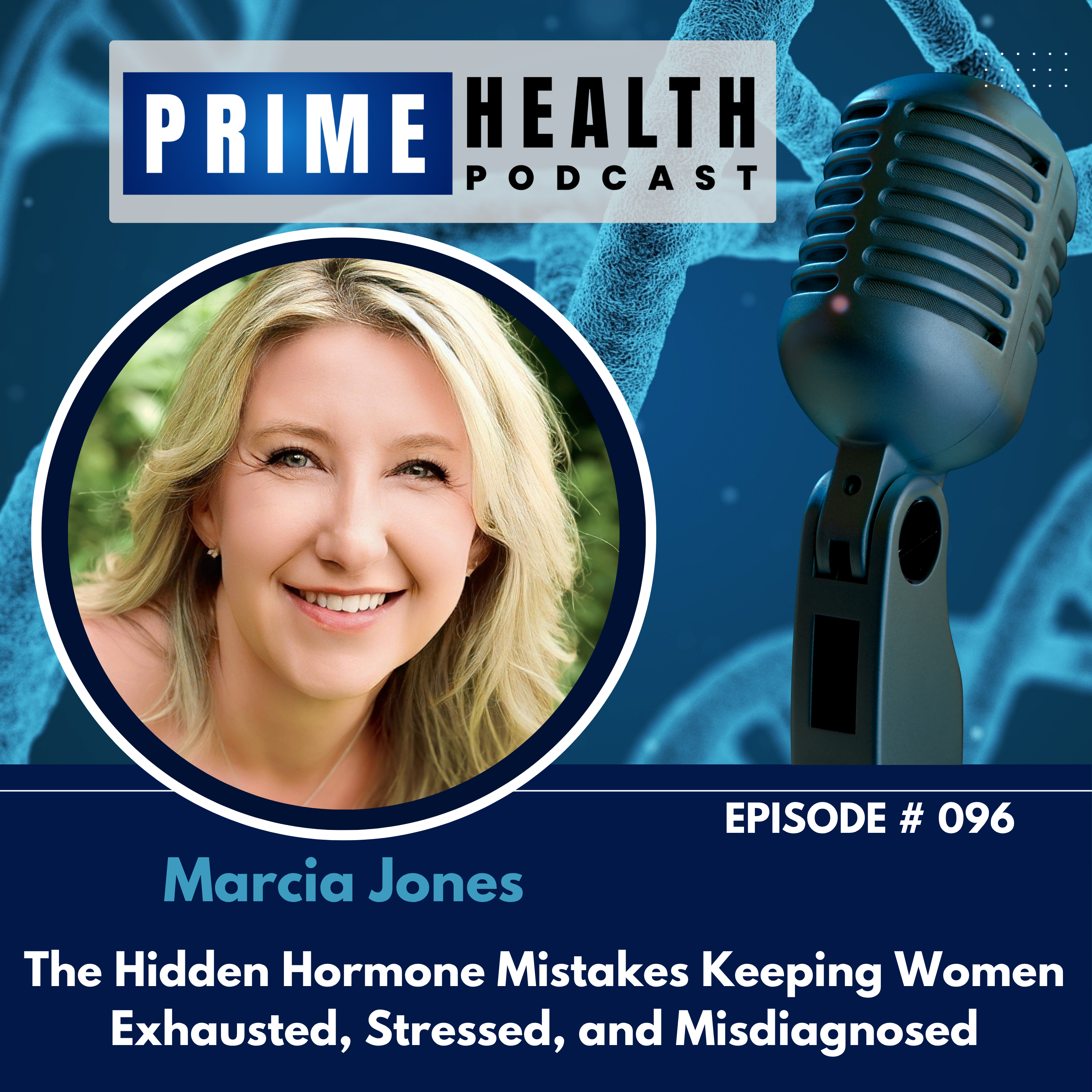 The Hidden Hormone Mistakes Keeping Women Exhausted, Stressed... - Talk with Marcia Jones episode artwork