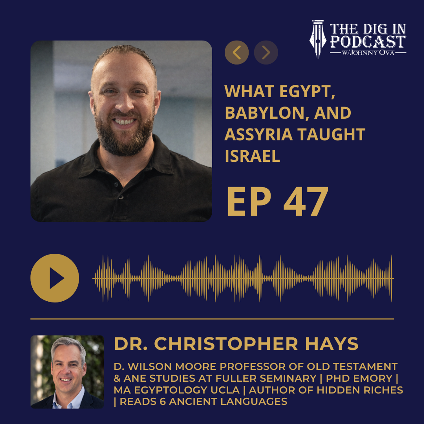 What Egypt, Babylon, and Assyria Taught Israel with Dr. Christopher Hays episode artwork
