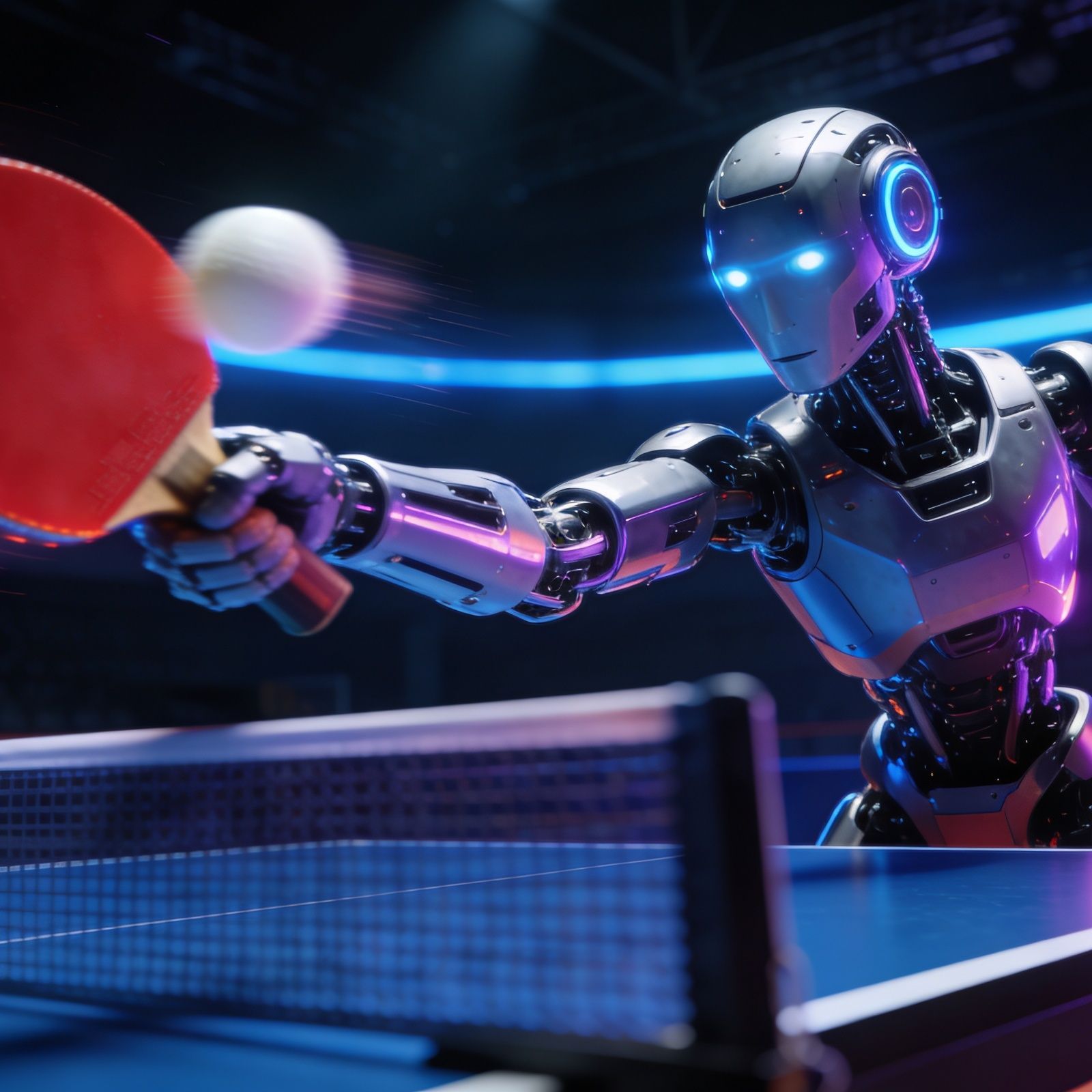 Ace Robot Beats Humans Champions at Table Tennis