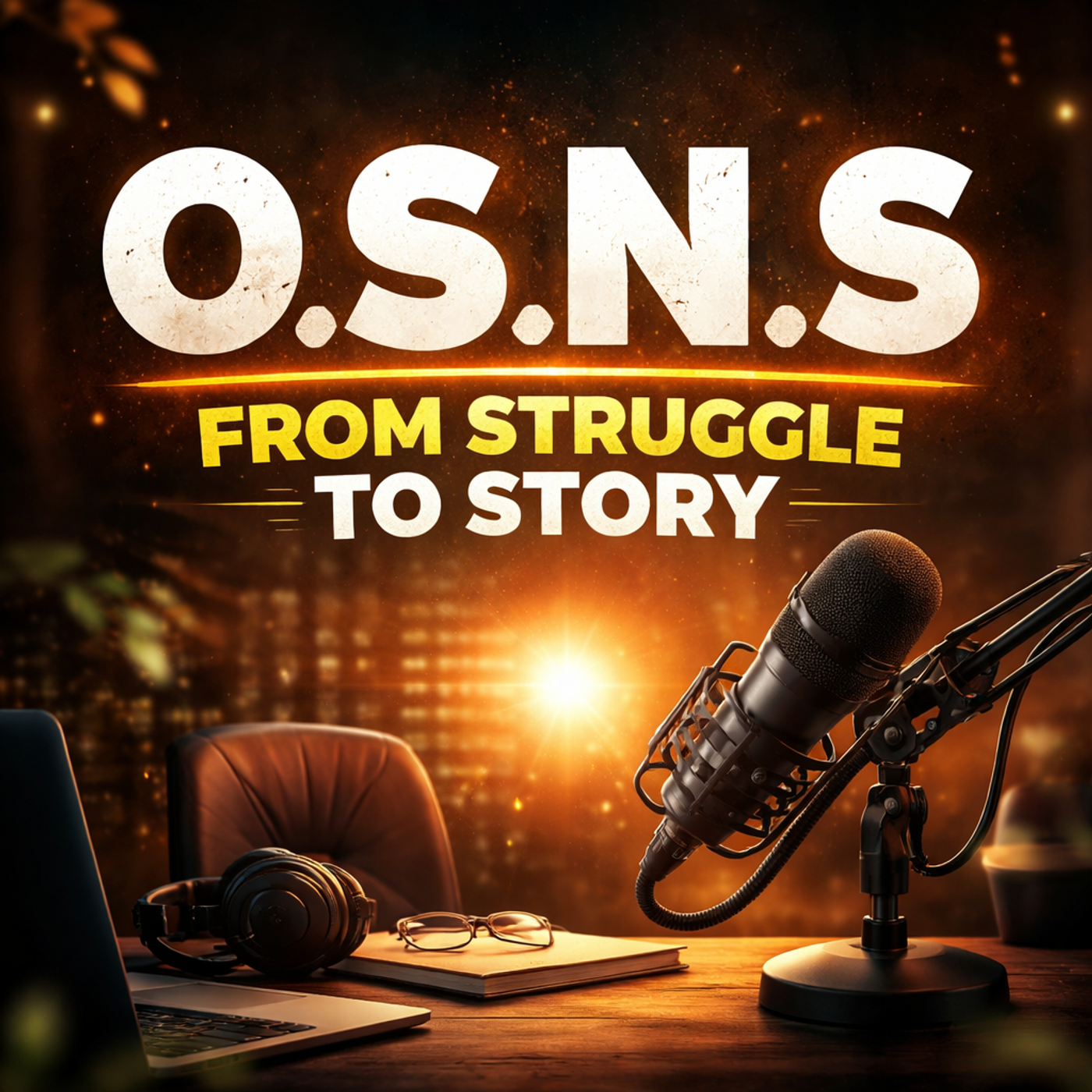 Once Struggles Now Stories podcast artwork