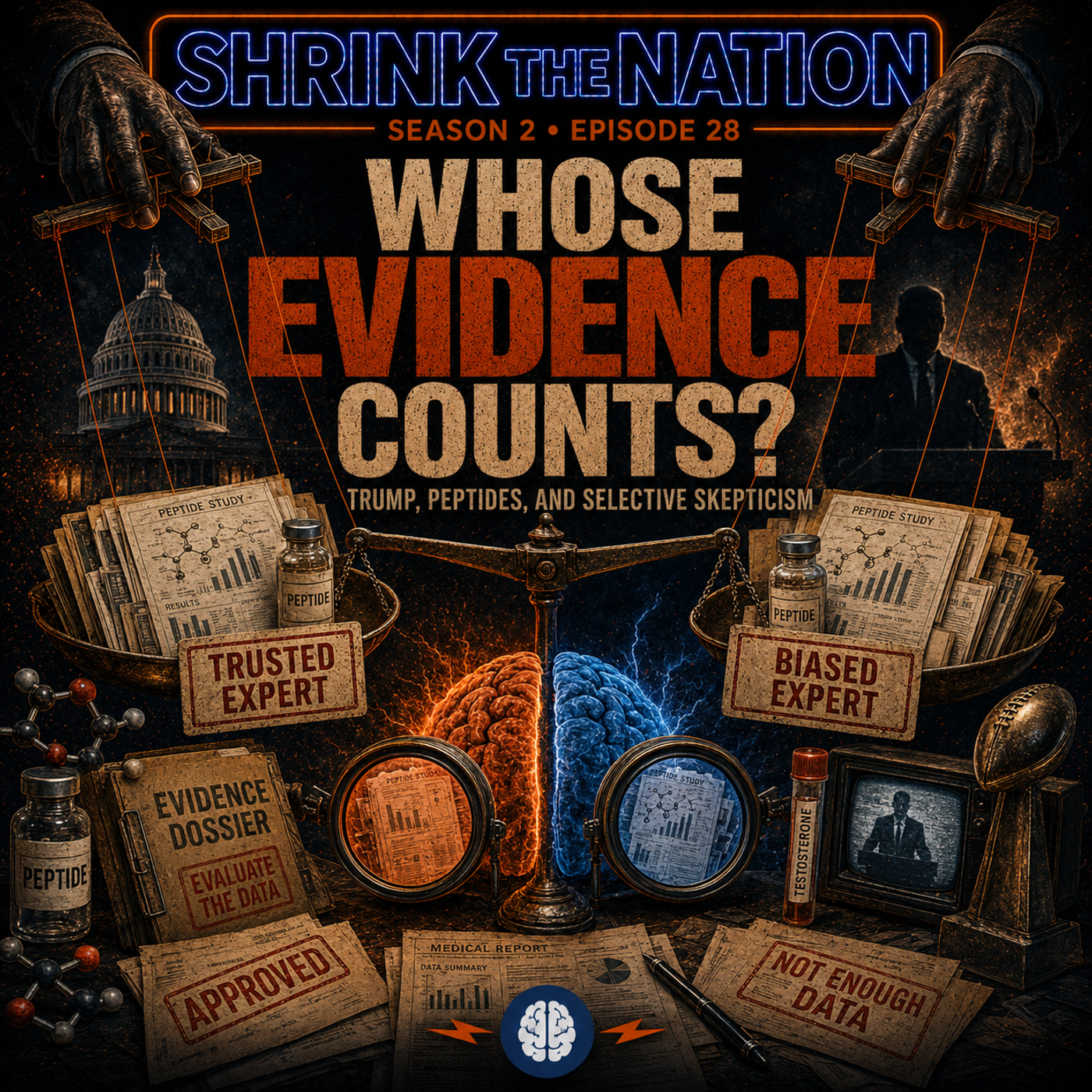 Whose Evidence Counts? Trump, Peptides, and Selective Skepticism episode artwork