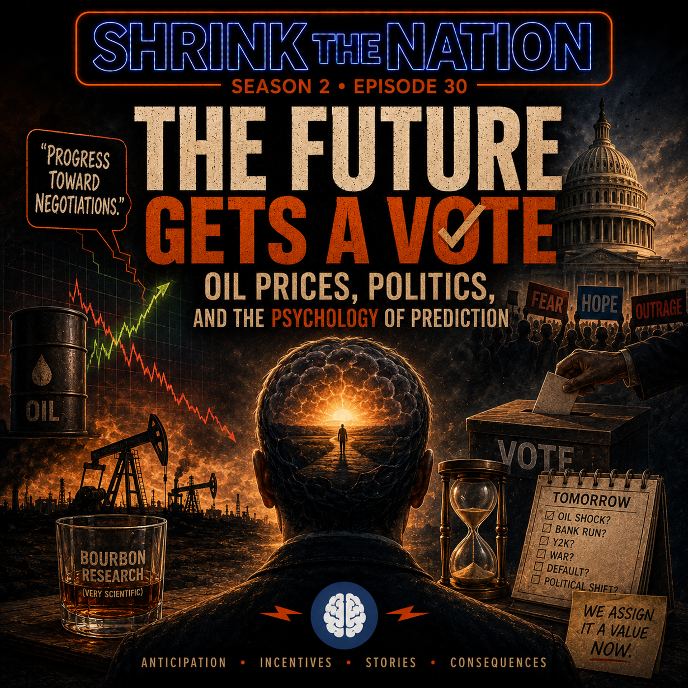 The Future Gets a Vote: Oil Prices, Politics, and the Psychology of Prediction episode artwork