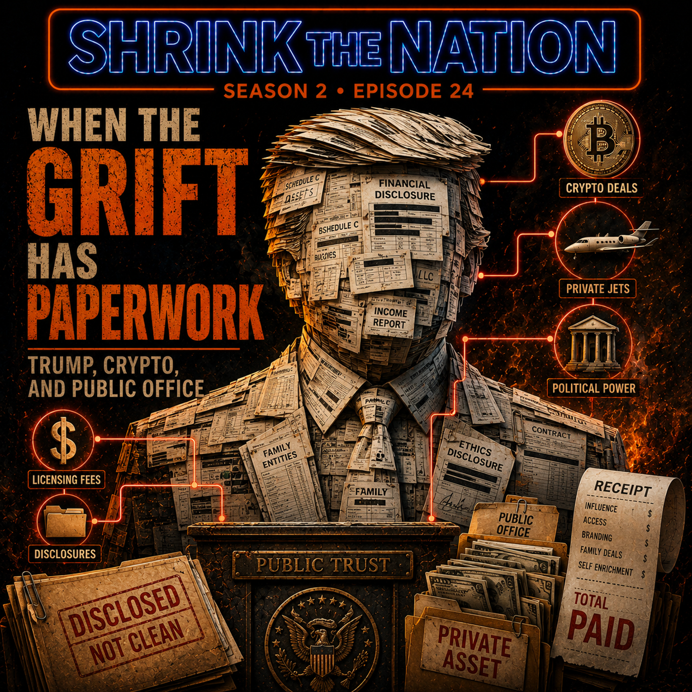 When the Grift Has Paperwork: Trump, Crypto, and Public Office episode artwork
