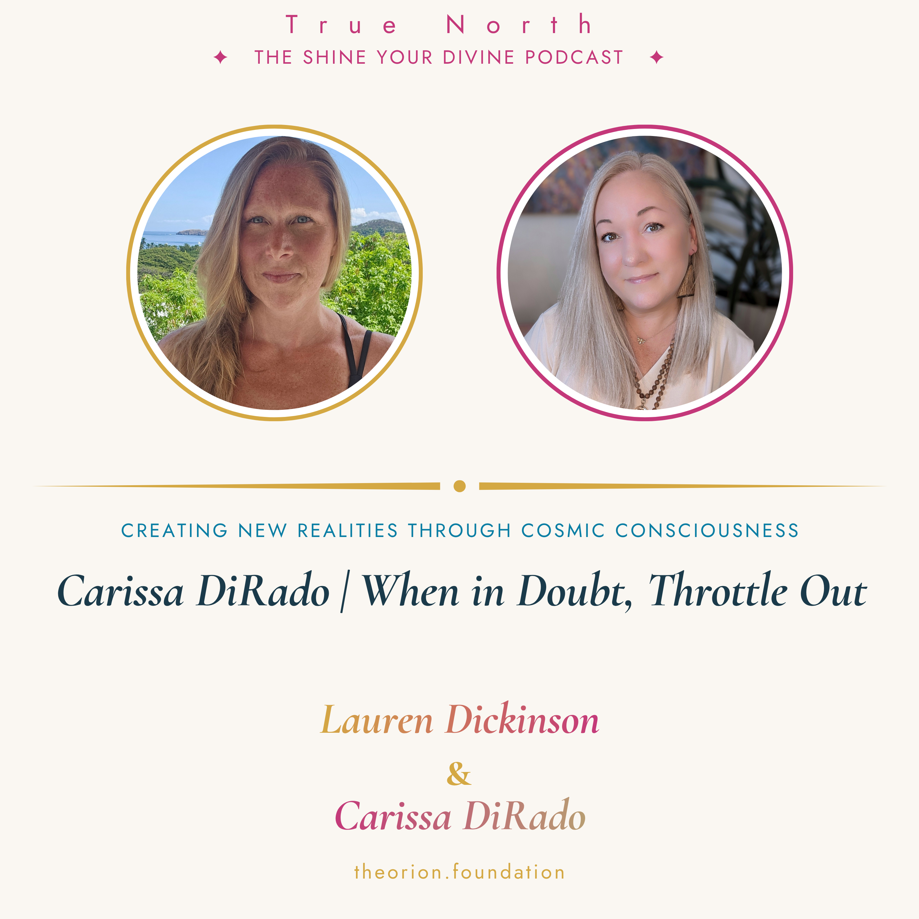 When in Doubt, Throttle Out with Carissa Dirado episode artwork
