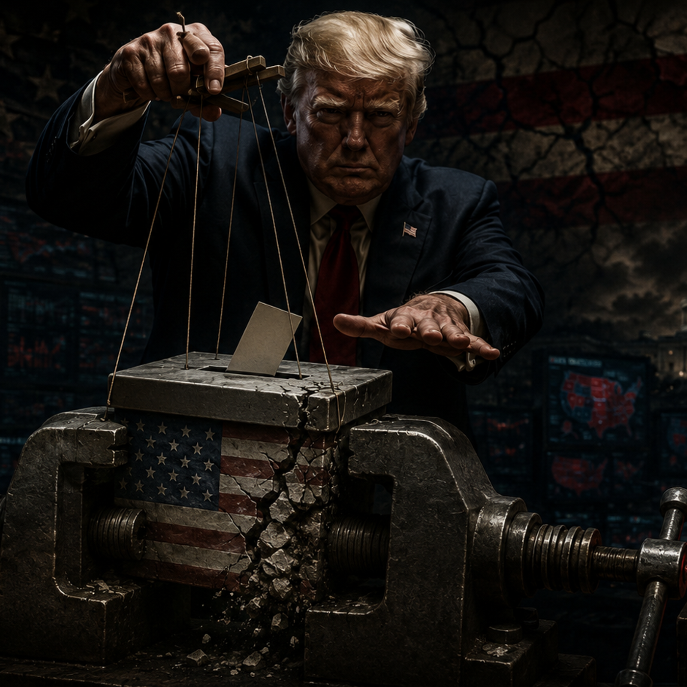 Trump Can’t Run an Election, So He Wants to Control One episode artwork