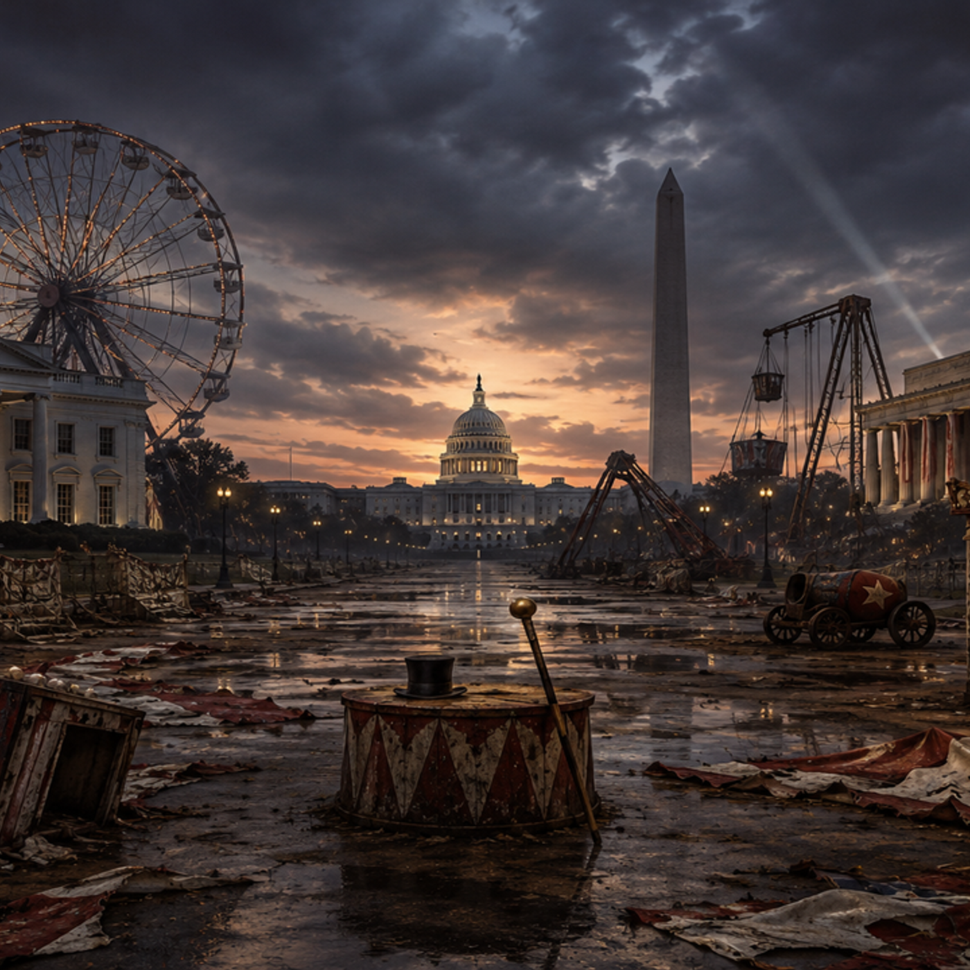 The Trump Circus Doesn't Need a Tent Anymore episode artwork