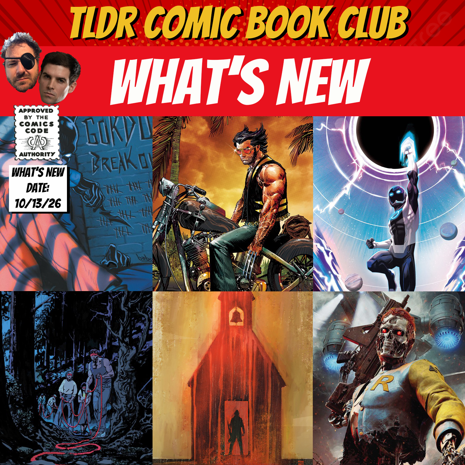 NEW COMICS 10-14-26 episode artwork