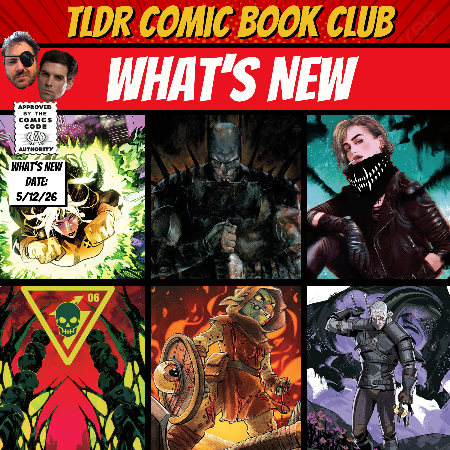 NEW COMICS 5-13-26 episode artwork