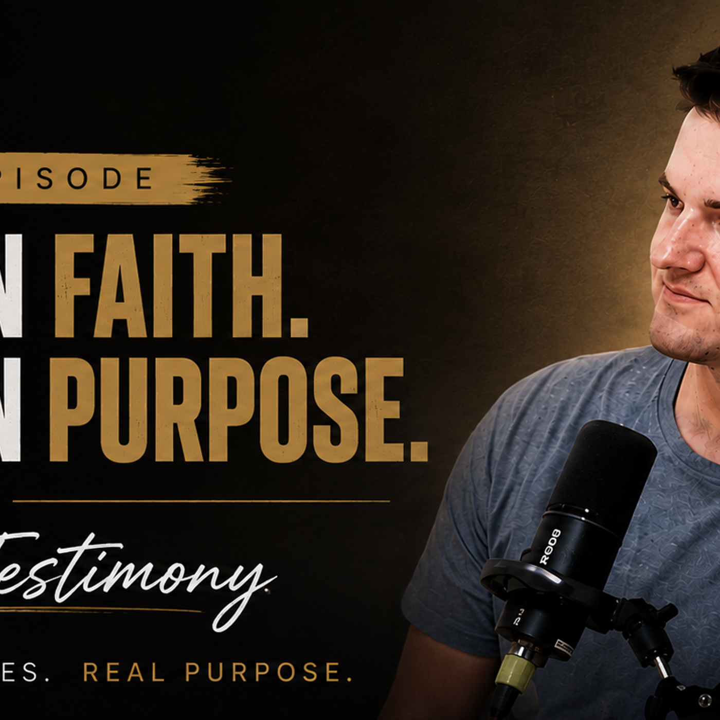 Testimony Time: Blane Johnson Part One episode artwork