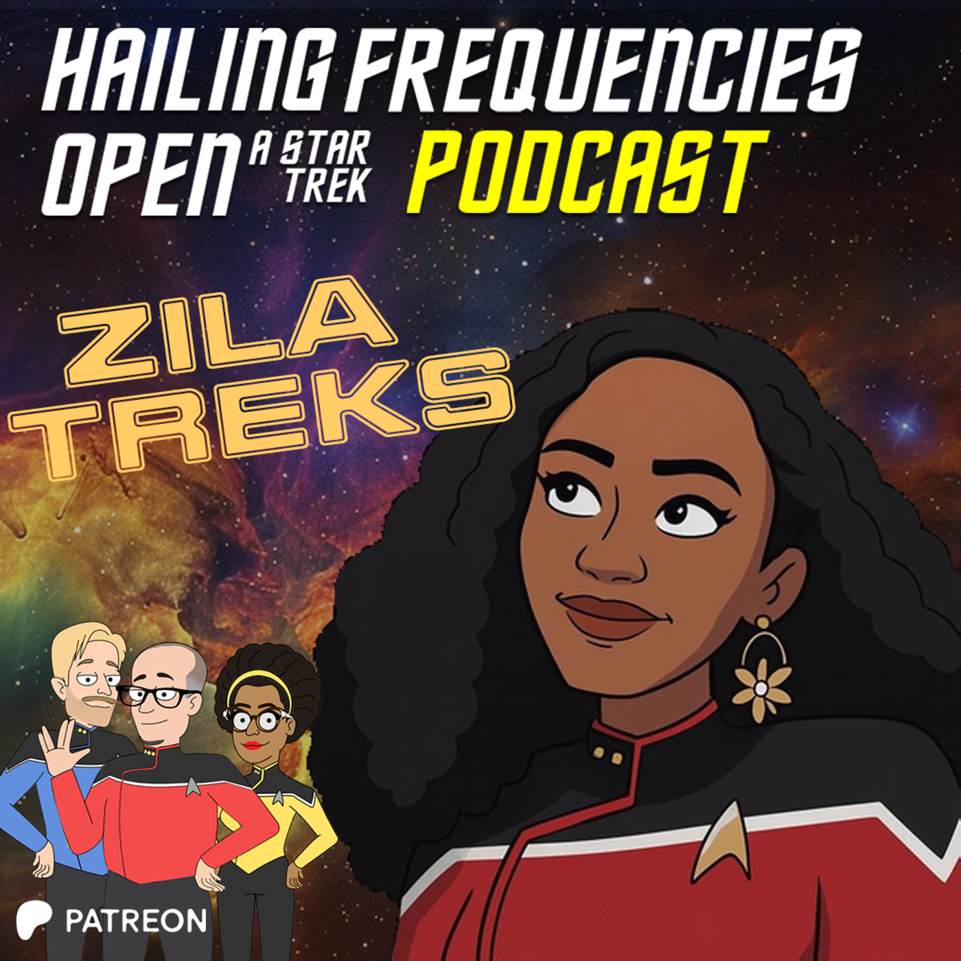 It's ZilaTreks, Y'all!!  episode artwork