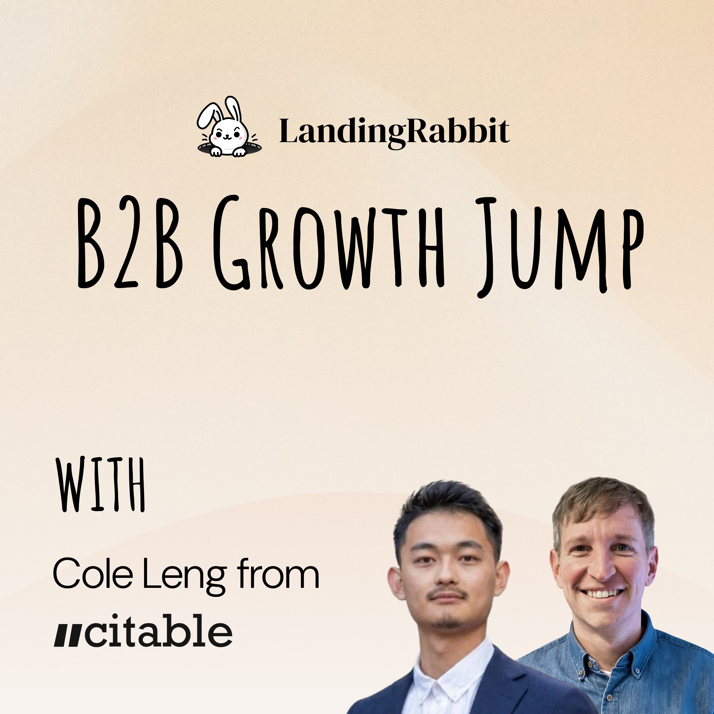 How to 10x your startup website traffic with AI-optimised content | Cole Leng from Citable episode artwork