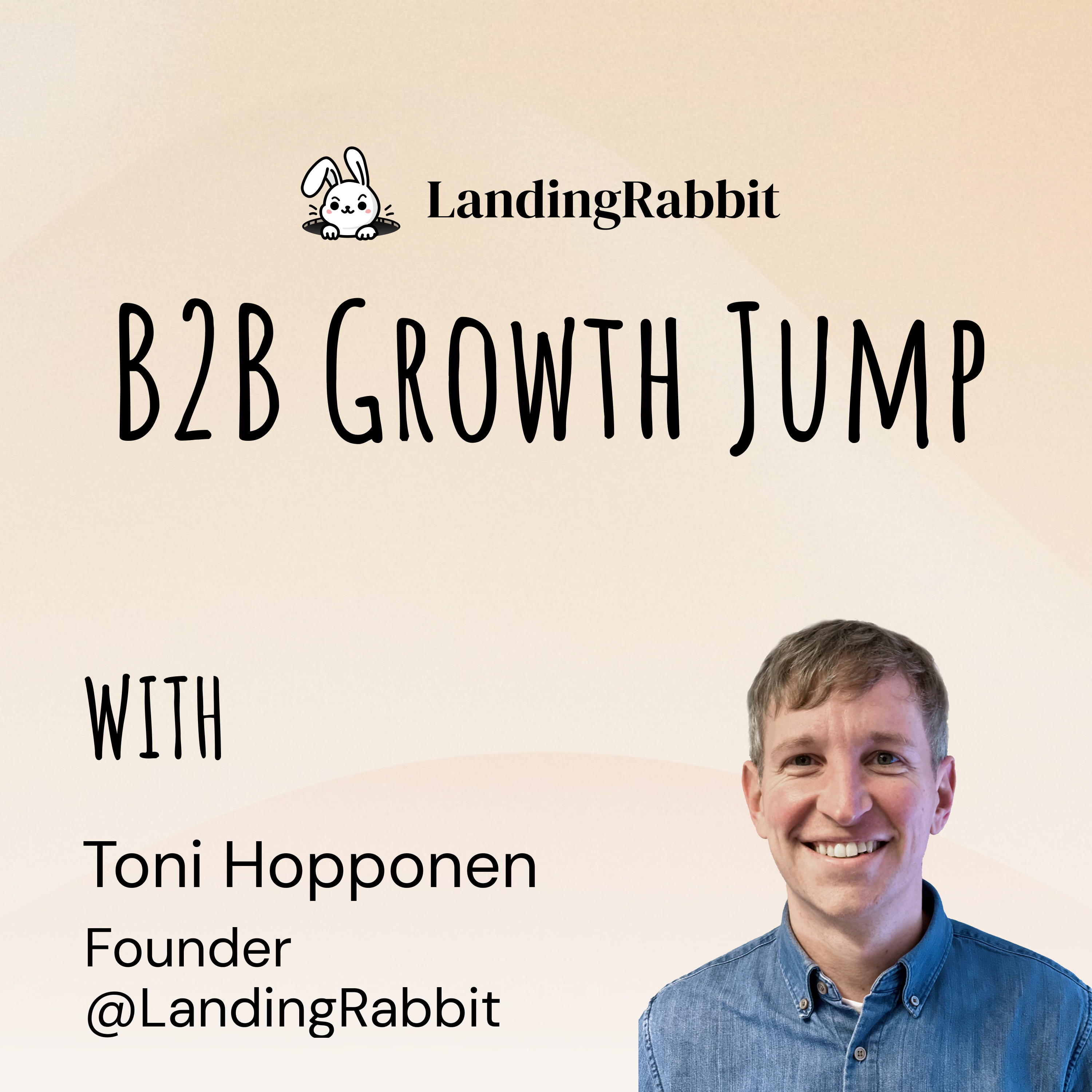 B2B Growth Jump | LandingRabbit podcast artwork