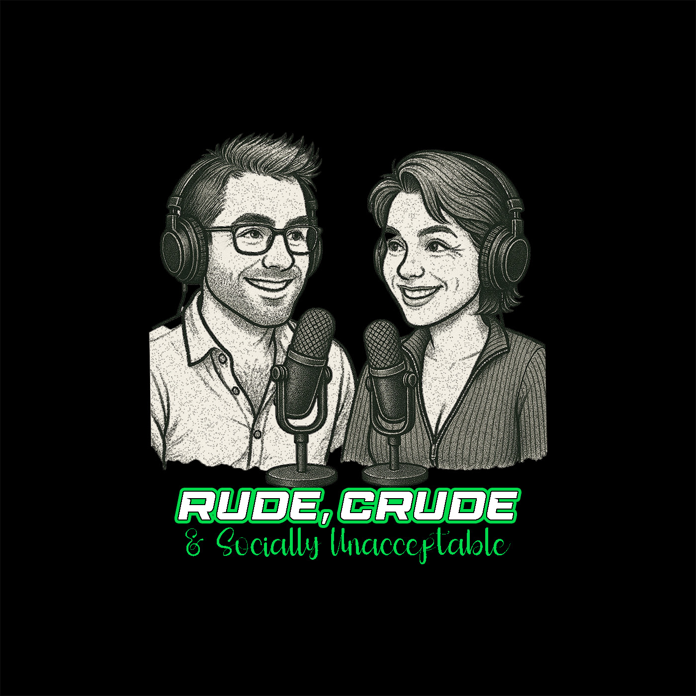 Rude, Crude & Socially Unacceptable podcast artwork