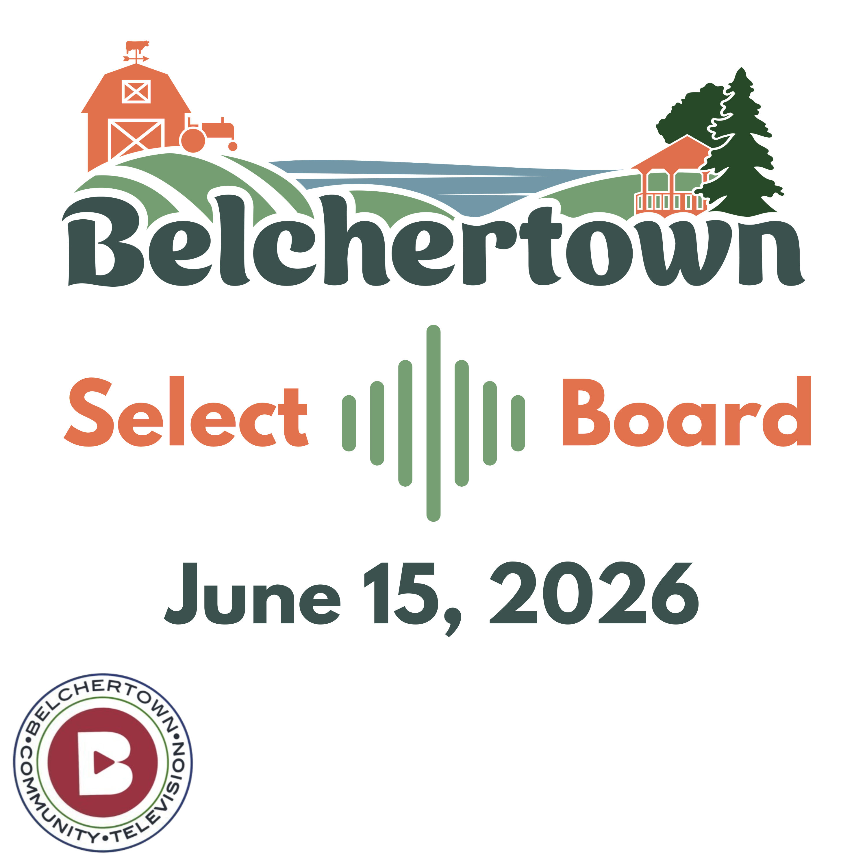 Belchertown Select Board Meeting | June 15, 2026 | 250th Fireworks, Tadgell School episode artwork