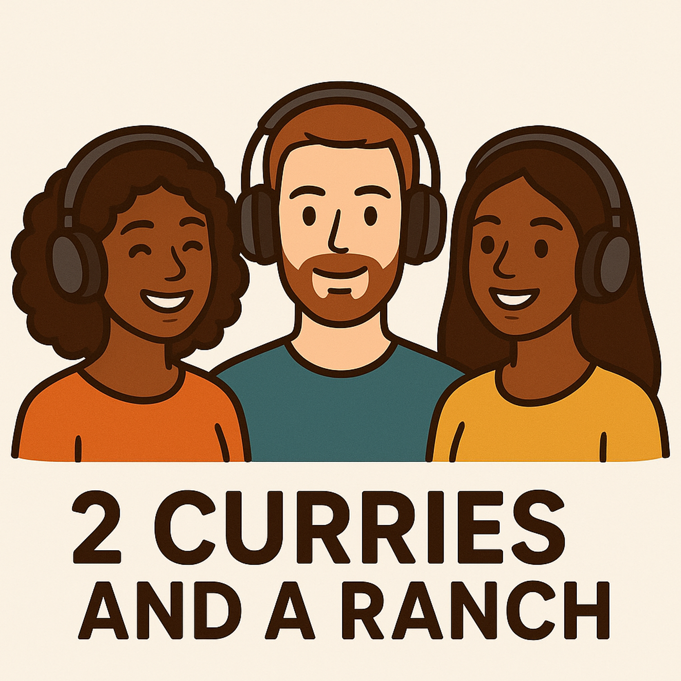 2 Curries and a Ranch podcast artwork