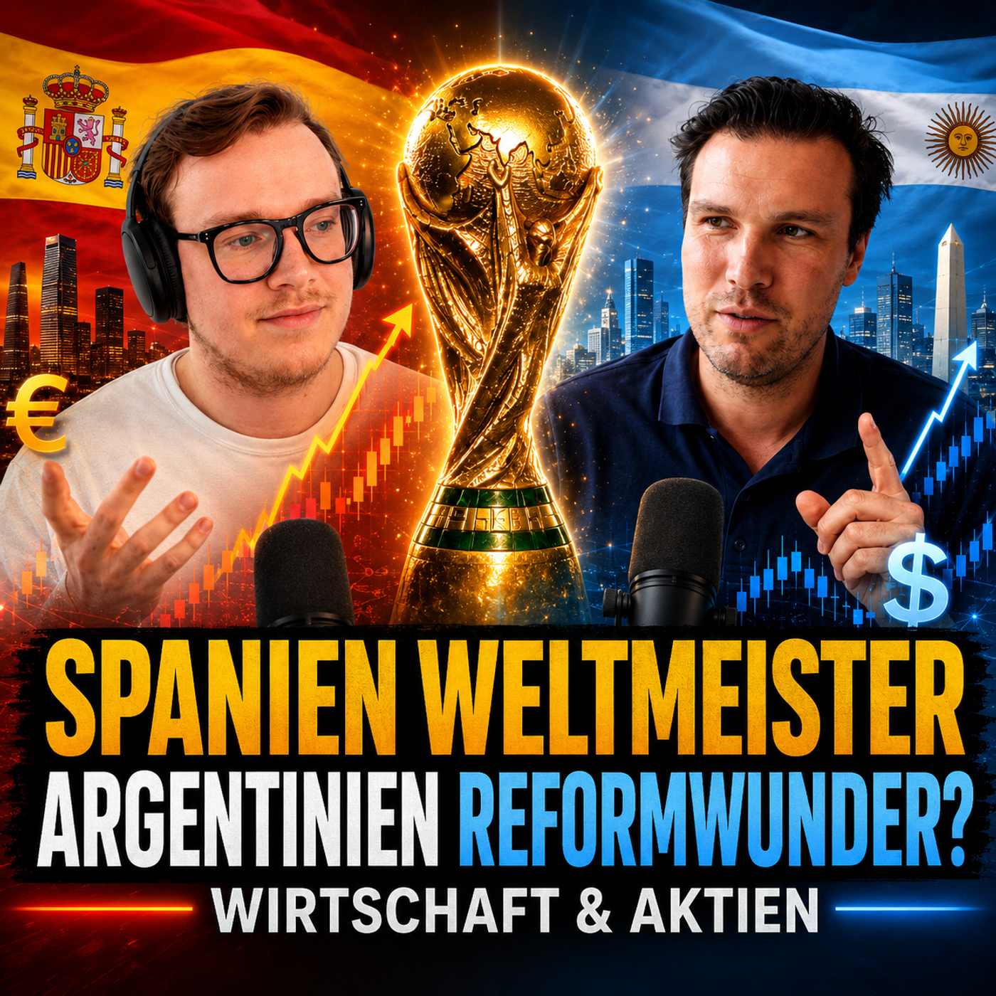 Weltmeister Spanien, Reformwunder Argentinien: Die Wirtschaft & Aktien hinter dem WM-Finale episode artwork