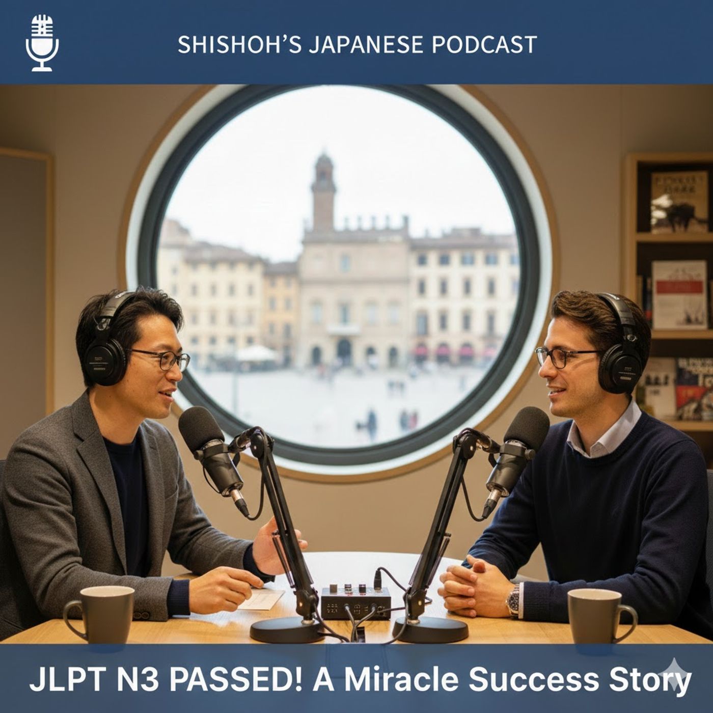 A Miracle Pass! Celebrating Valentin’s JLPT N3 Success: From "I Failed" to Victory with Shishoh episode artwork