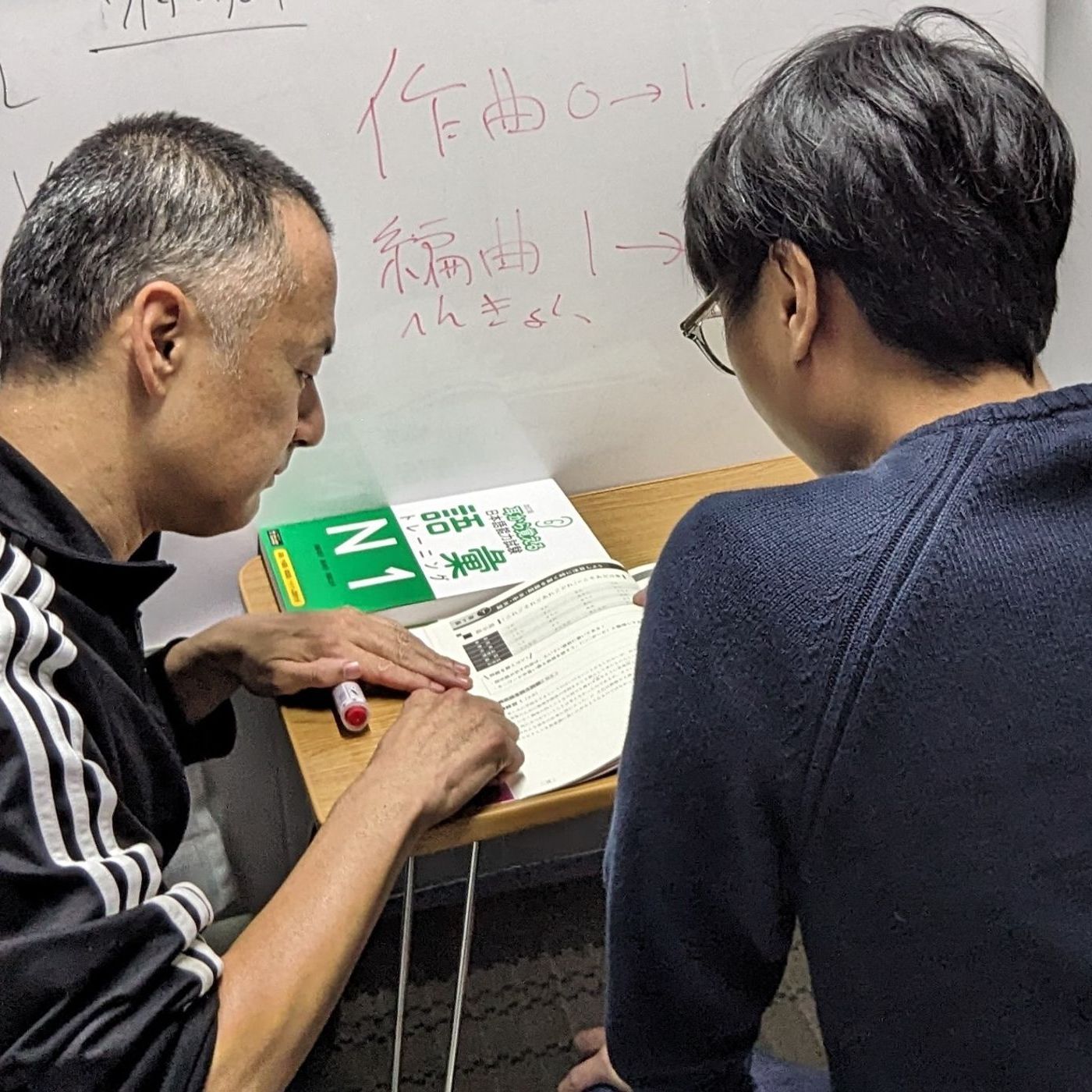 Japanese teacher & Chinese student Hokkaido guraduate school N1 JLPT level episode artwork
