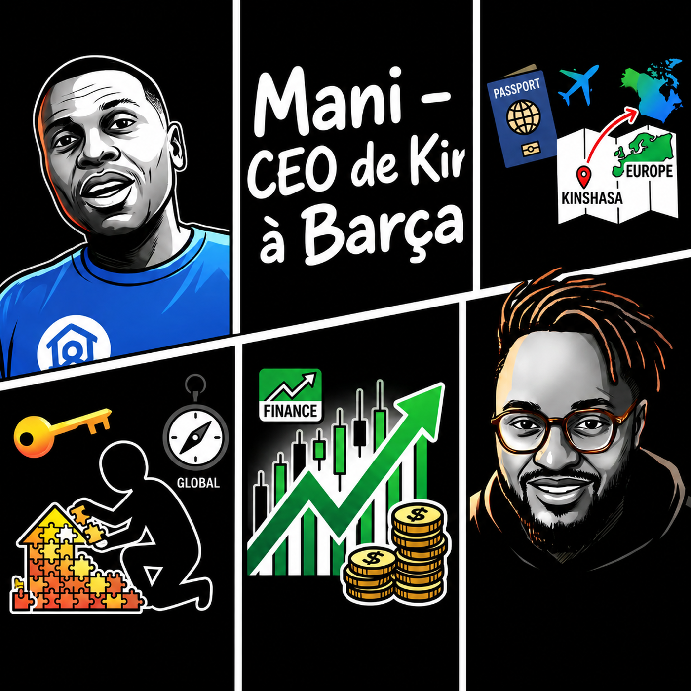 EP 04 - Mani - CEO de MYCOlive - de Kinshasa à Barcelone episode artwork