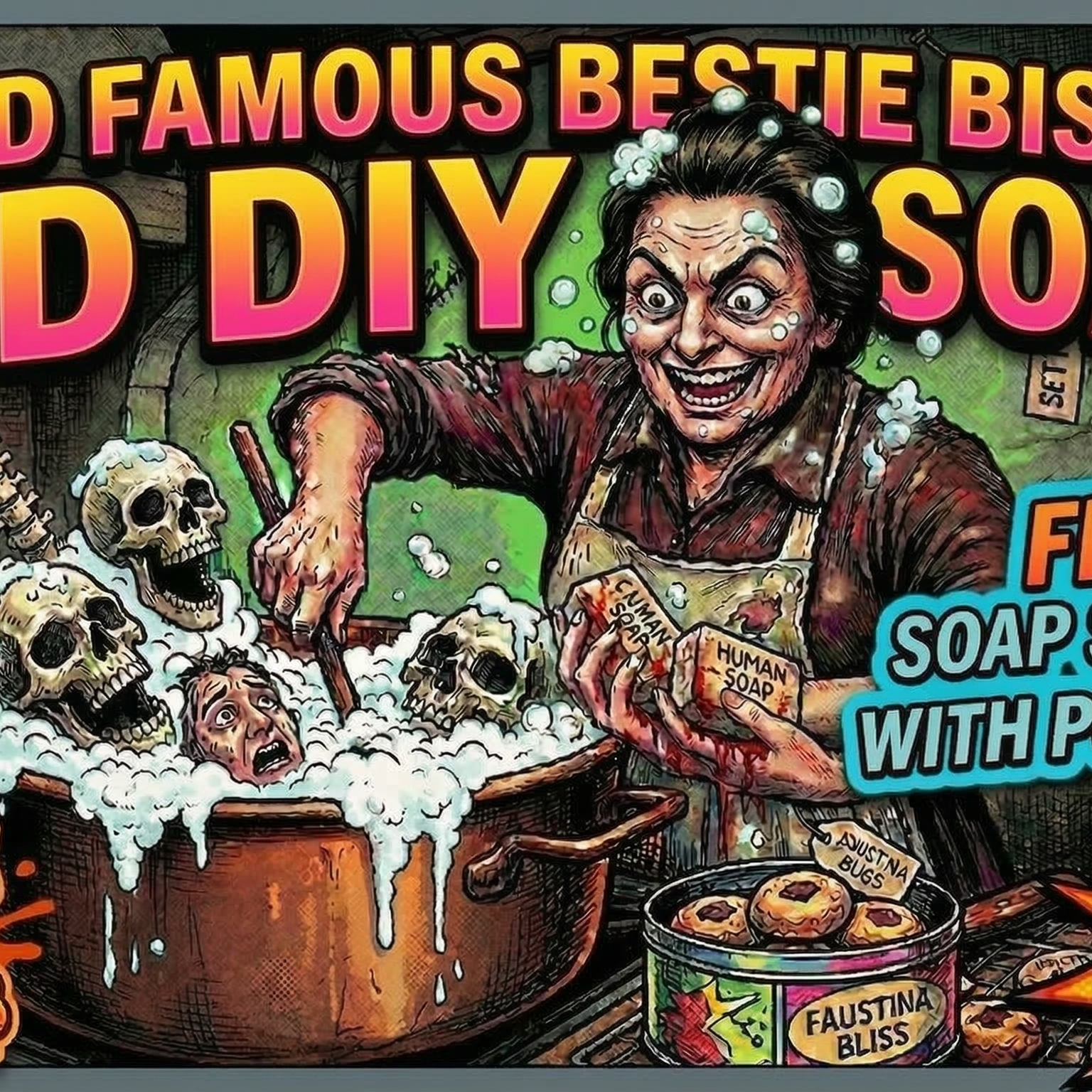 Leonarda Cianciulli: World Famous Bestie Biscuits and DIY Soaps episode artwork