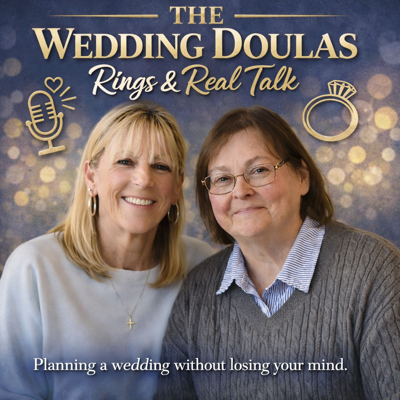 Rings and Real Talk with The Wedding Doulas podcast artwork