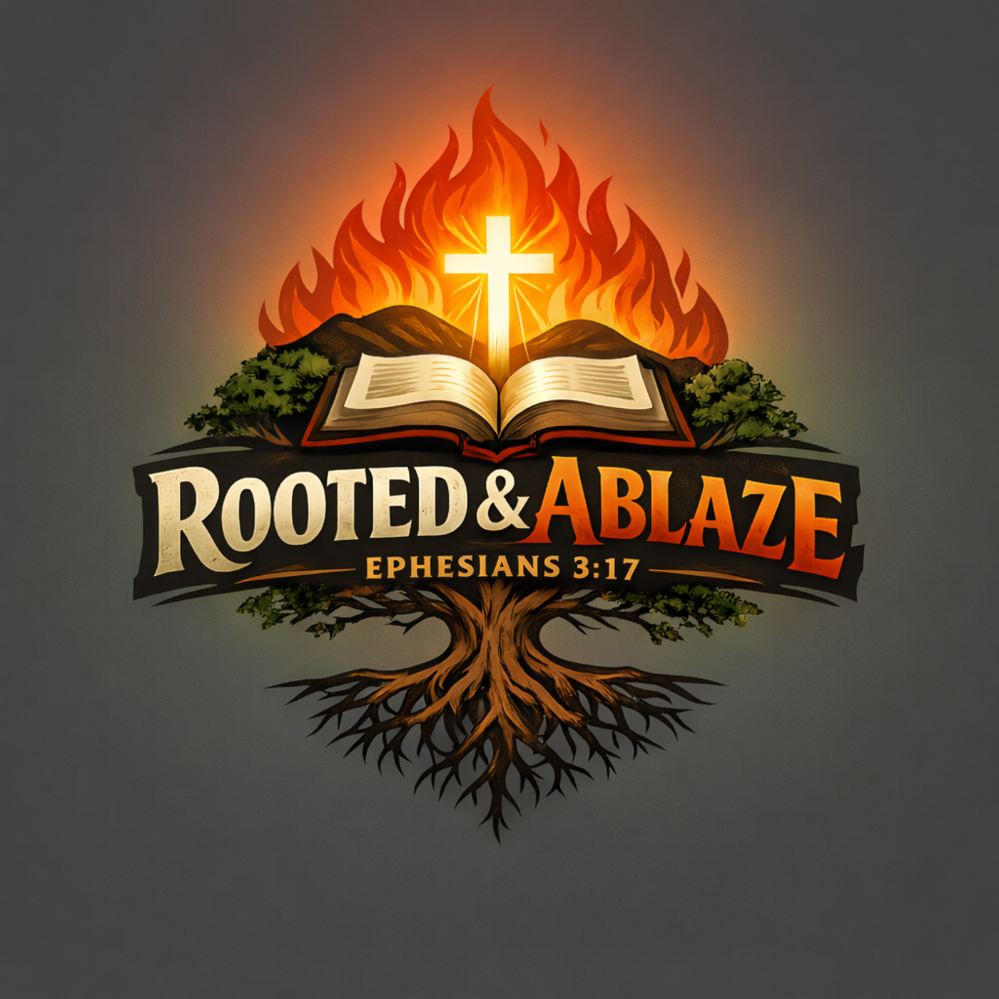 Rooted & Ablaze podcast artwork