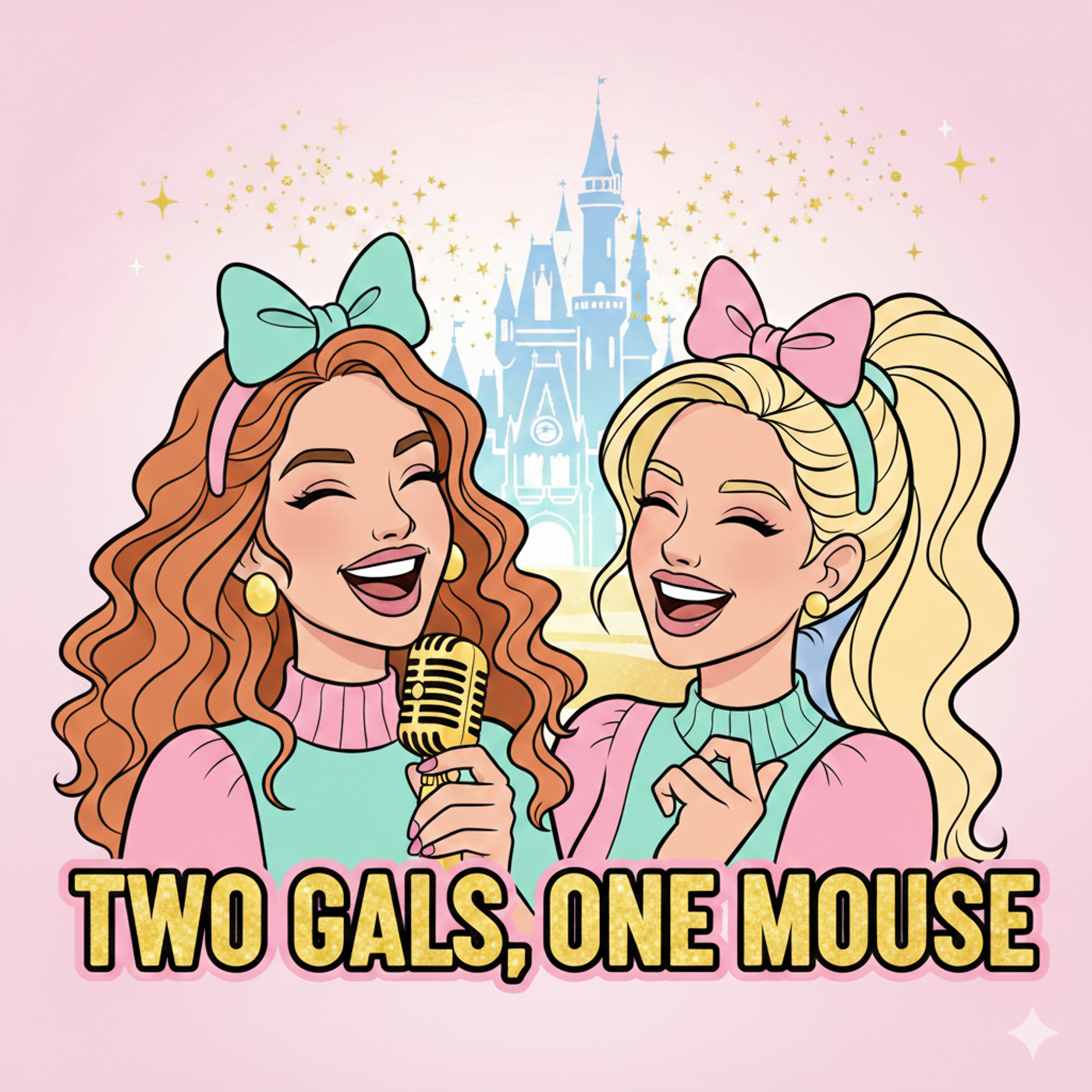 Two Gals One Mouse podcast artwork