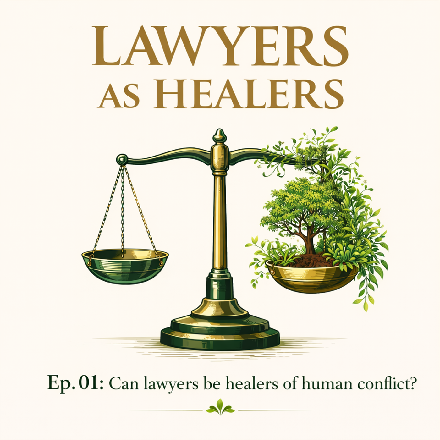 Ep. 01 - Can Lawyers be healers of human conflict? episode artwork