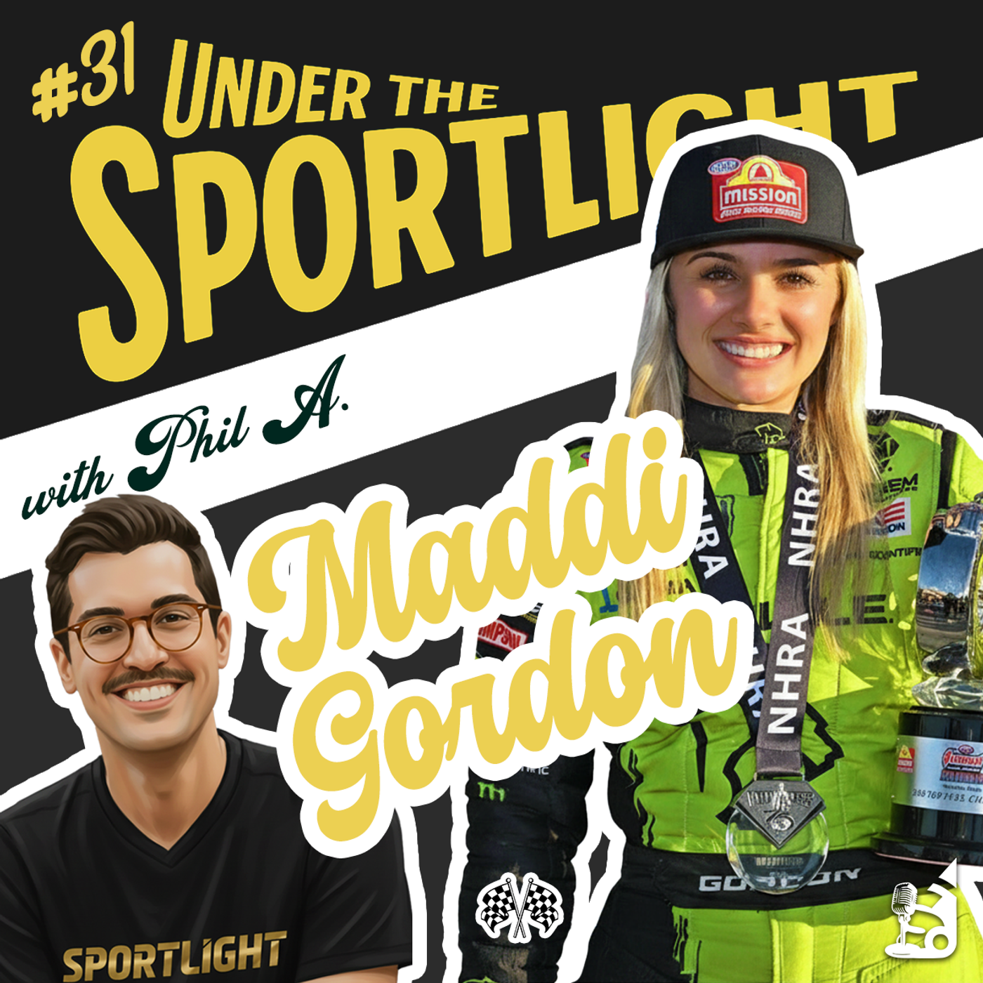 UTS #31 - Maddi Gordon, Top Fuel Dragster Racing Driver episode artwork