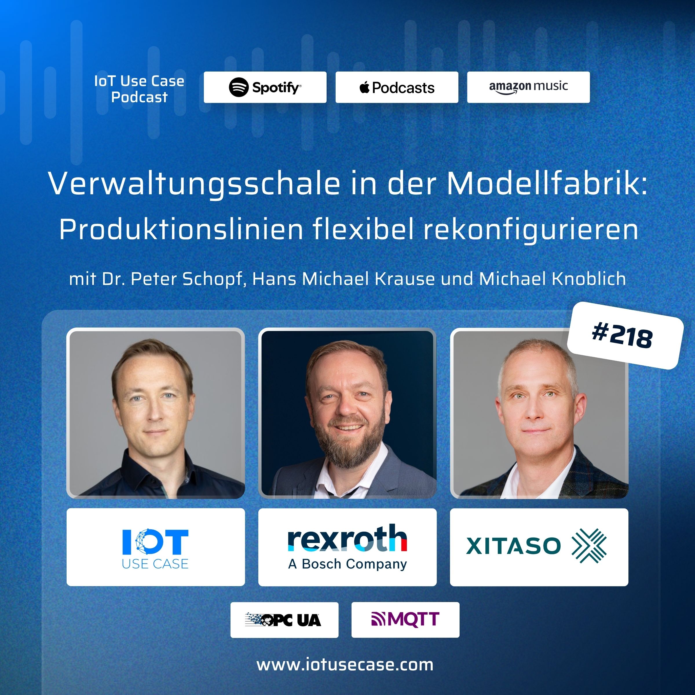 #218 | Verwaltungsschale in der Modellfabrik: Produktionslinien flexibel rekonfigurieren | XITASO episode artwork
